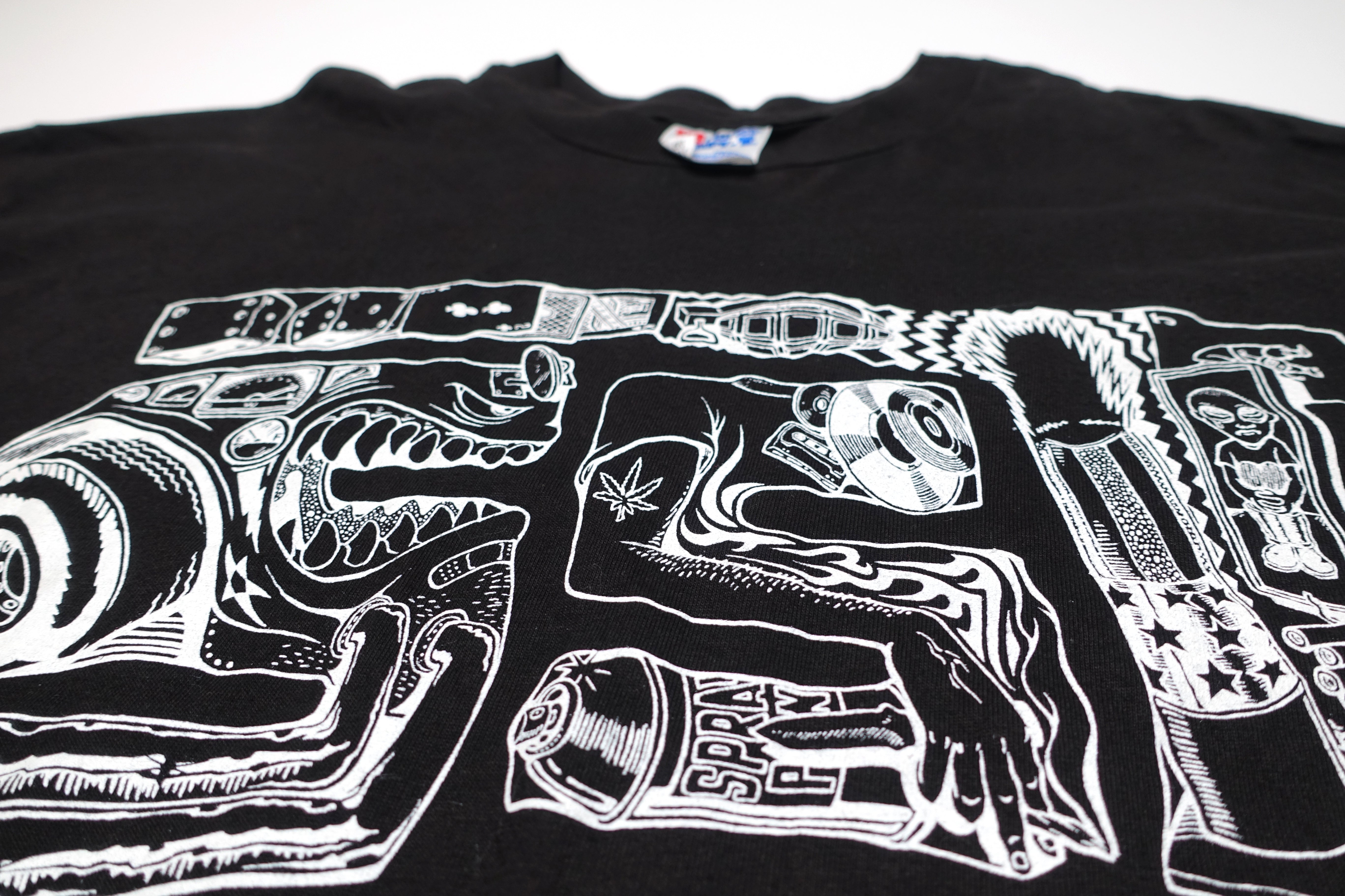 SST Records - Drawing Logo Shirt Size XL