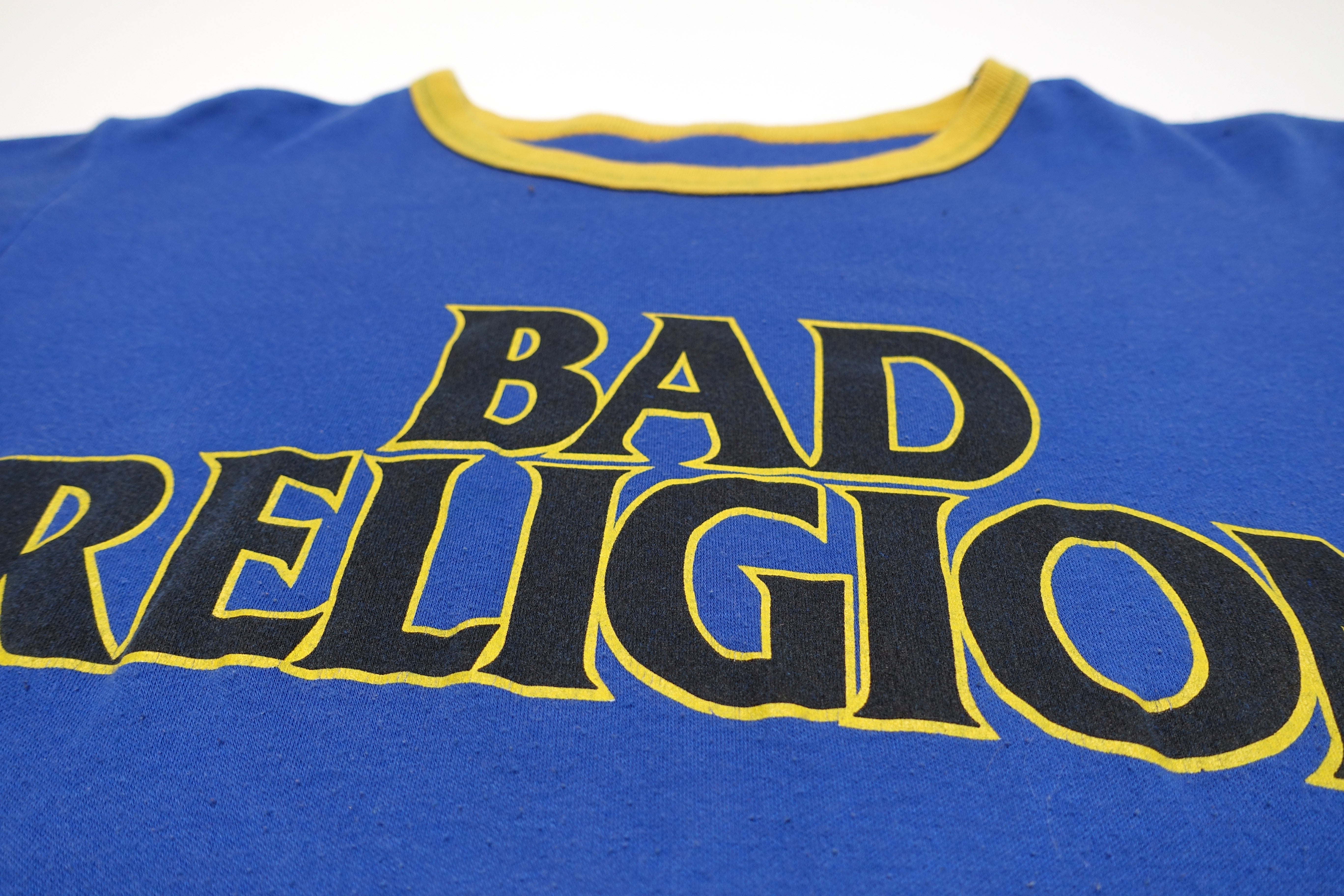 Bad Religion - Logo Ringer 90's Tour Shirt Size Large