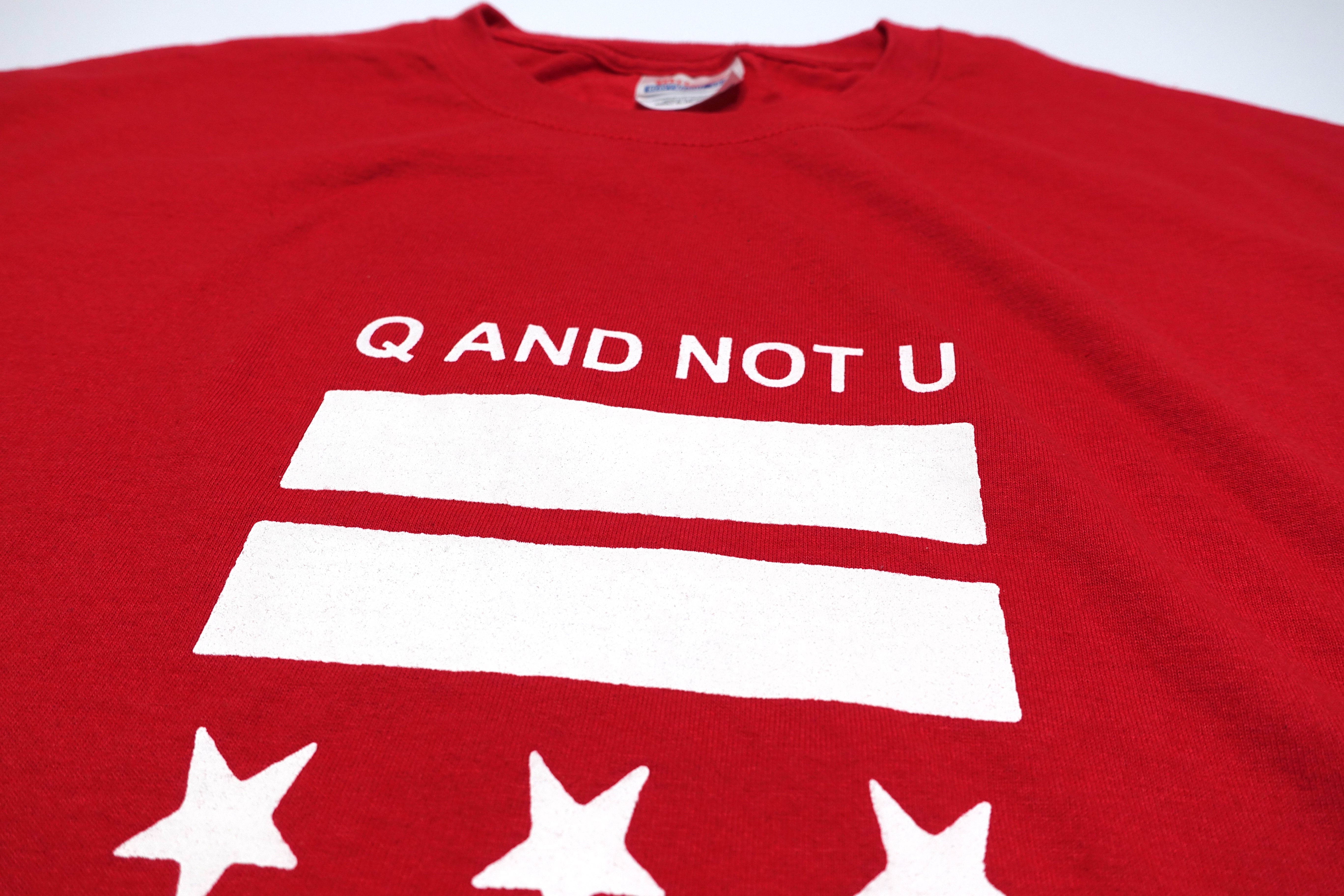 Q And Not U -  D.C. Flag Tour Shirt Size XL