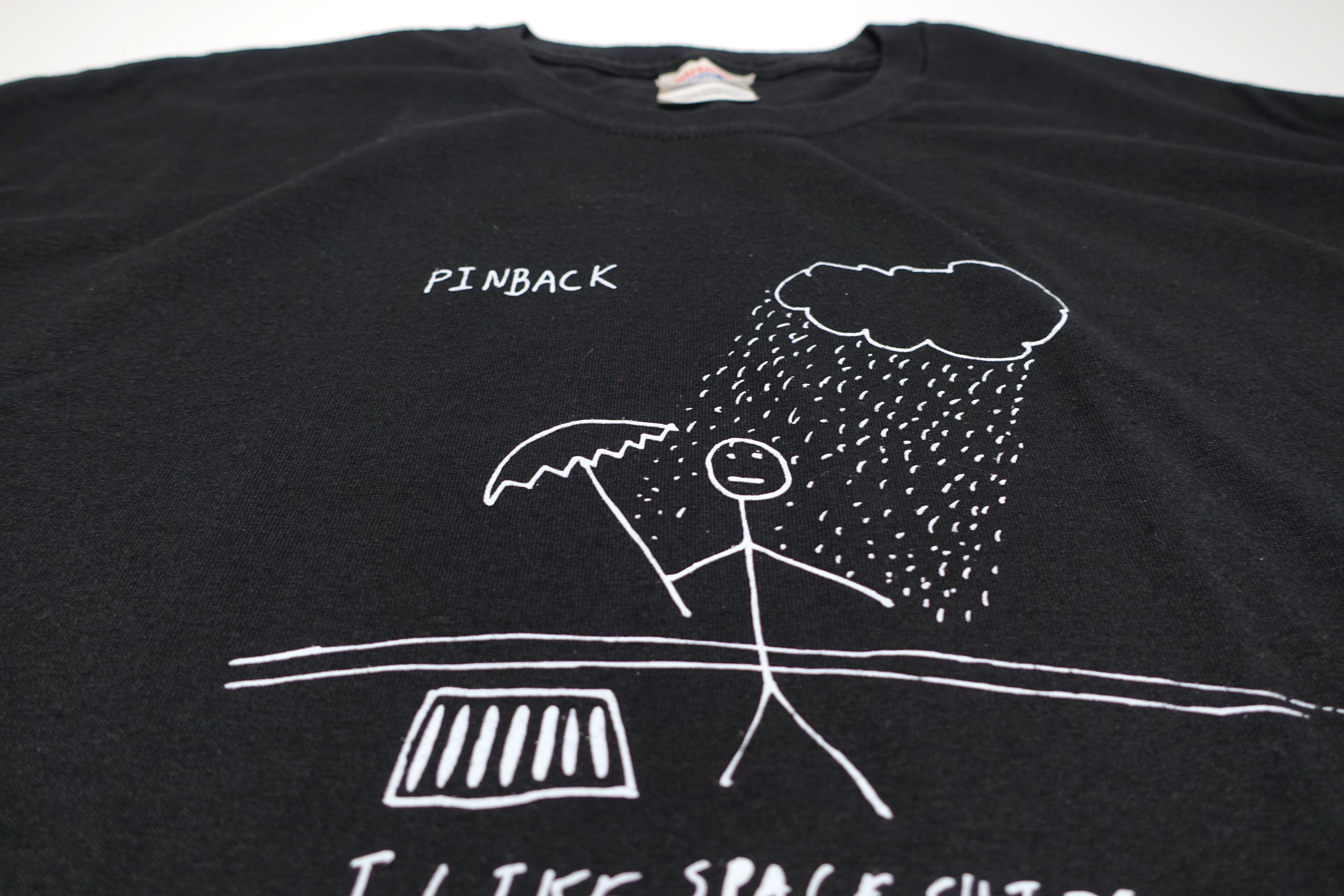 Pinback - I Like Spaceships Tour Shirt Size XL