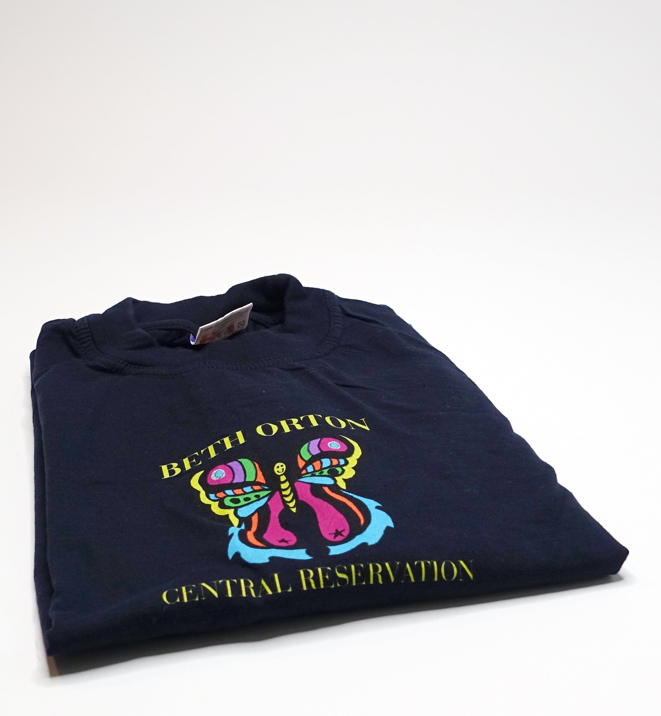 Beth Orton - Central Reservation Butterfly Logo 1998 Tour Shirt Size XL