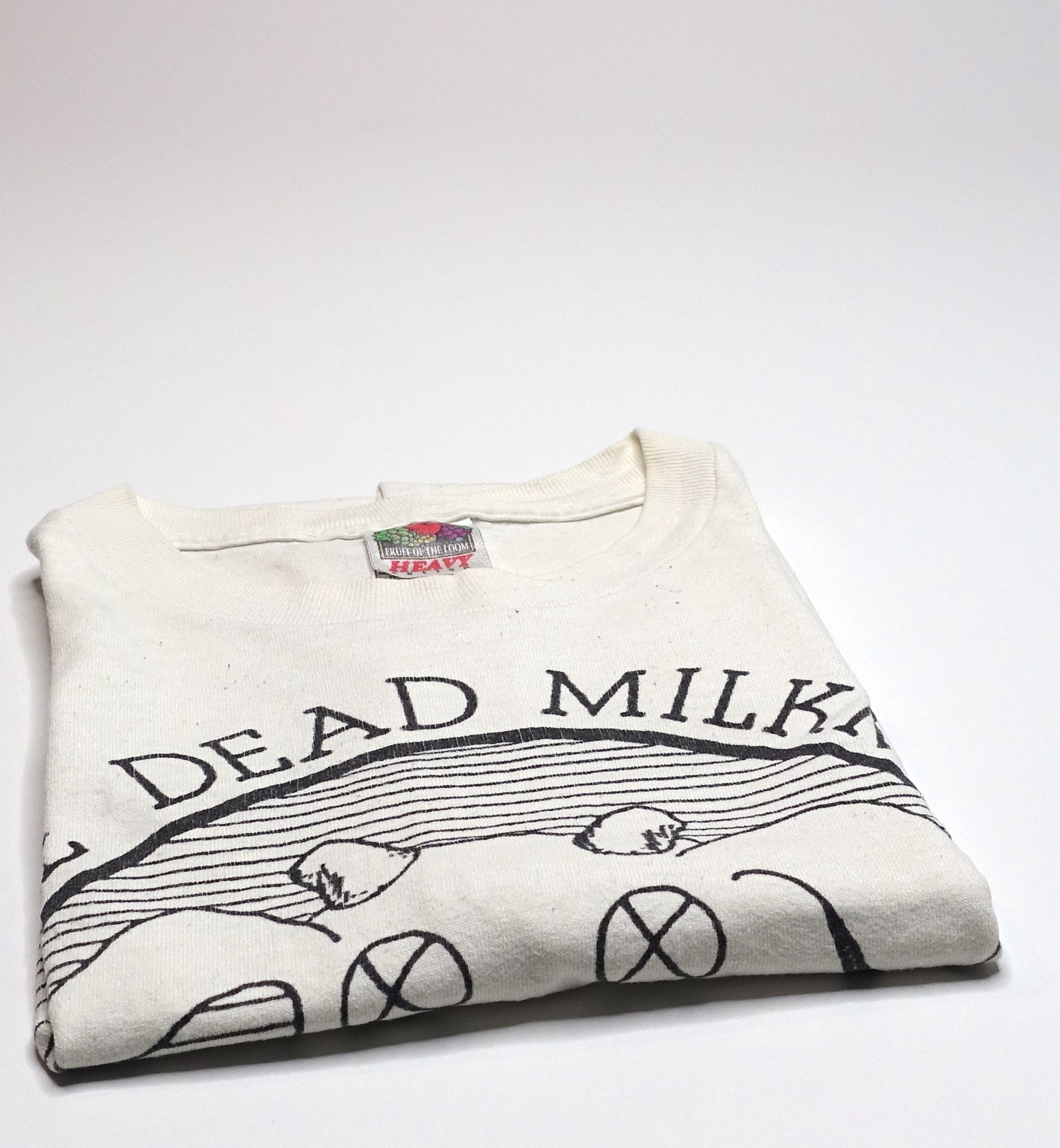 Dead Milkmen - OG Cow Logo Shirt Size Small