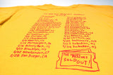 Moldy Peaches – One Good Tour Deserves Another 2002 Tour Shirt Size Large