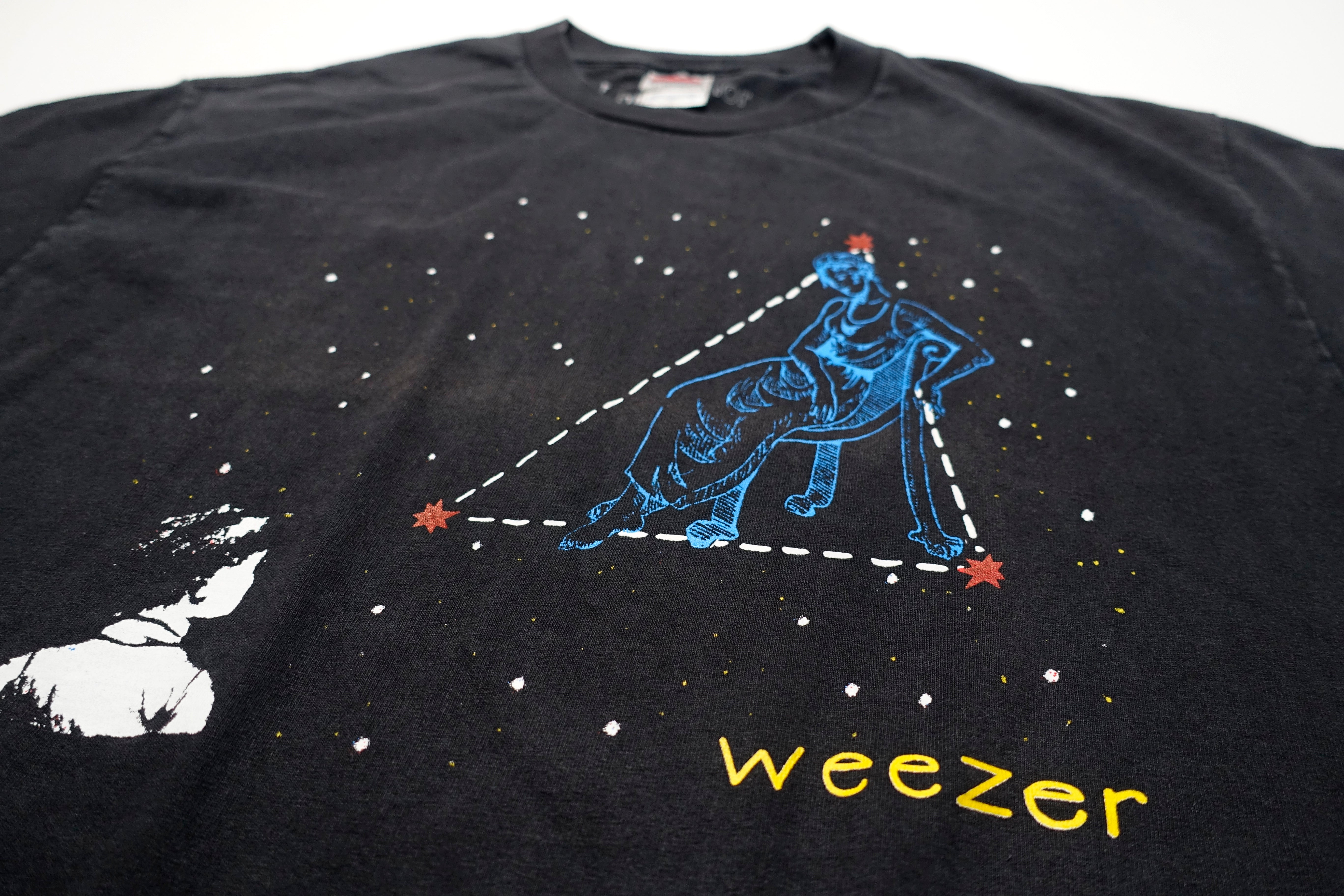 Weezer - Pink Triangle 1996 Tour Shirt Size Large (Bootleg By Me)