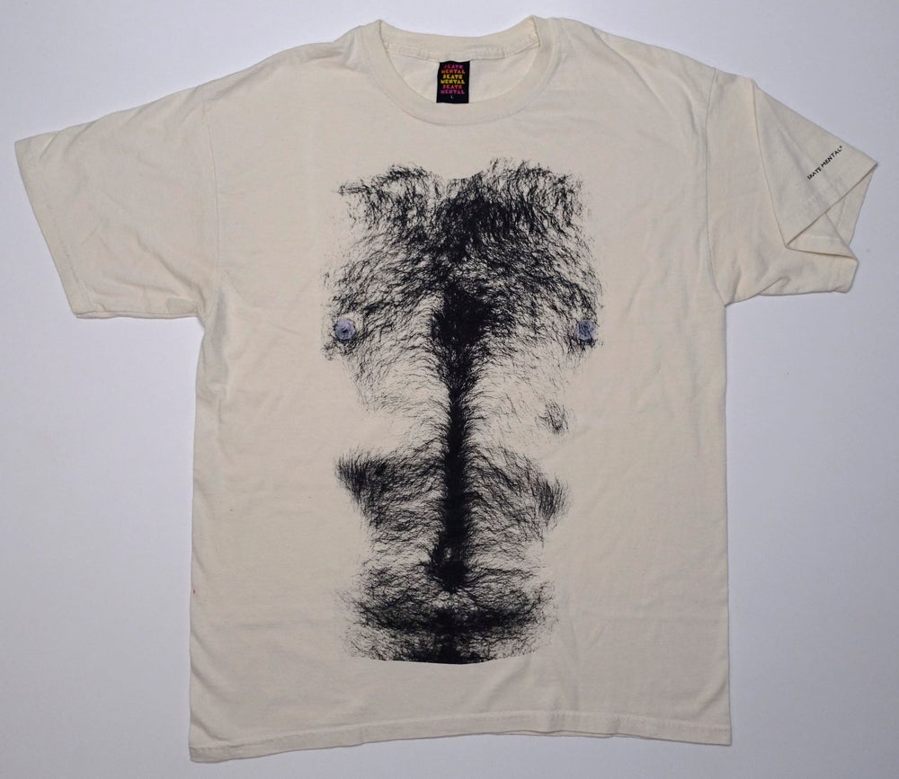 Mike Carroll - Hairy Chest Skate Mental Shirt Size Large