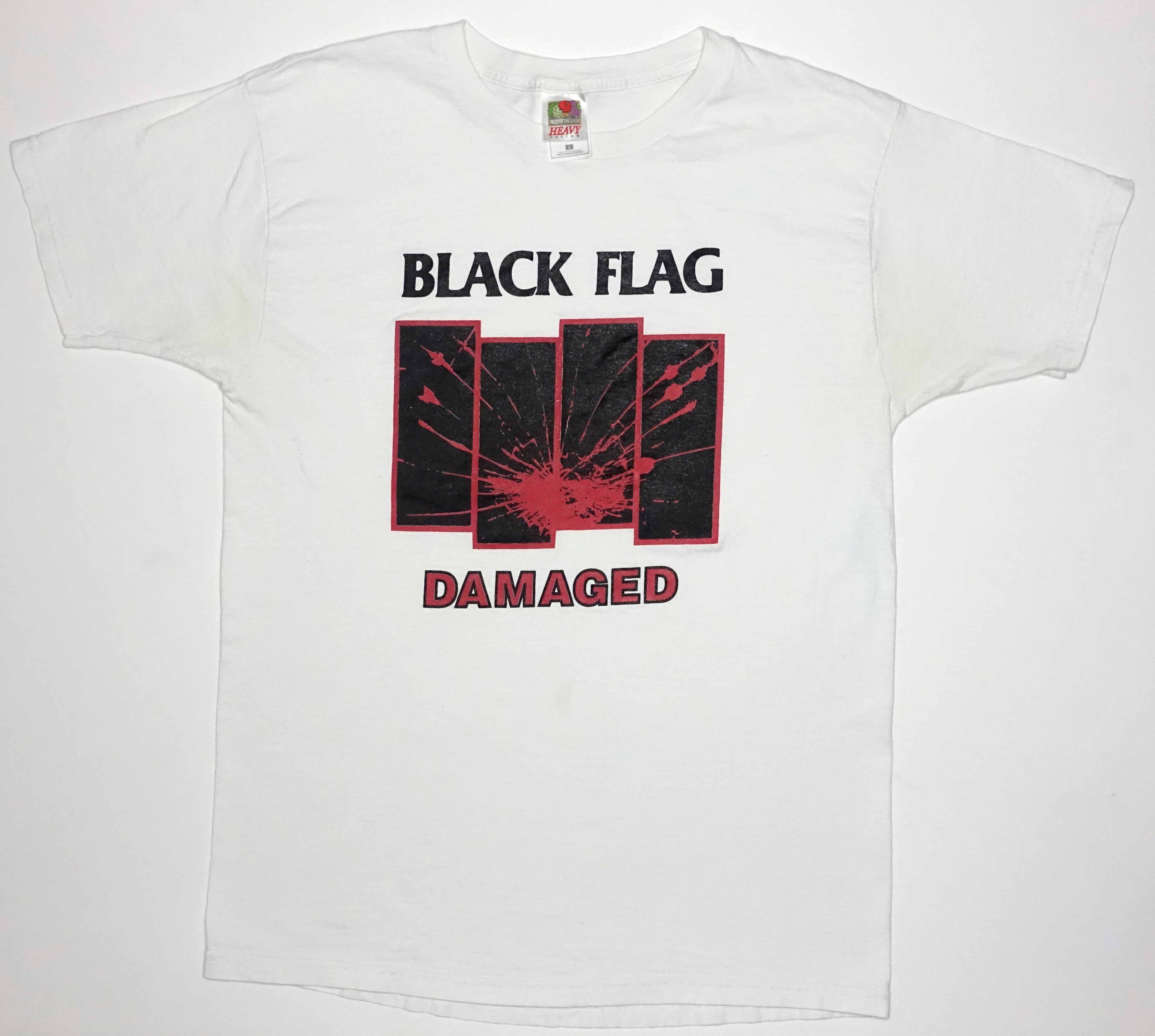 Black Flag - Damaged Tour Shirt Size Large