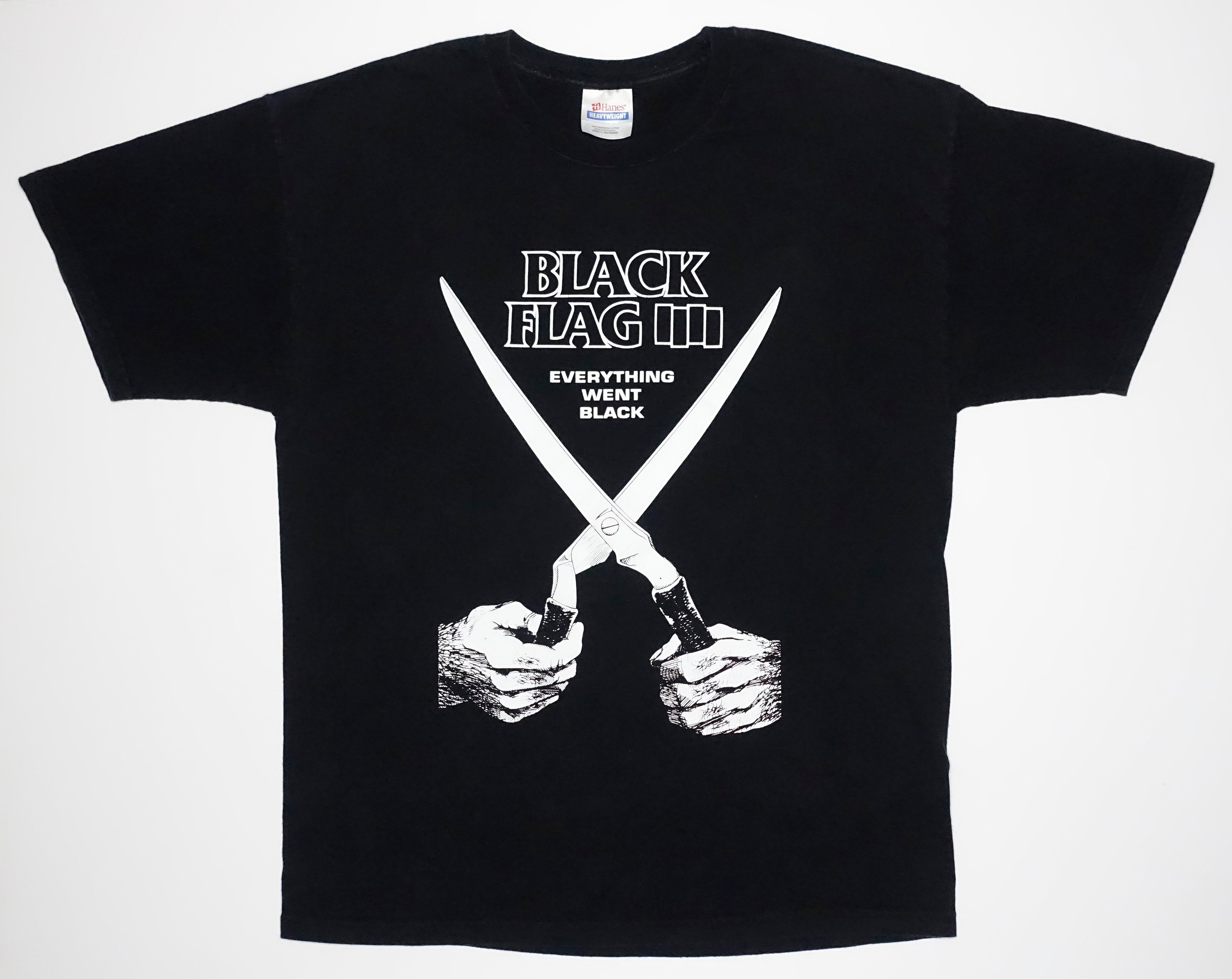 Black Flag - Everything Went Black Tour Shirt Size Large