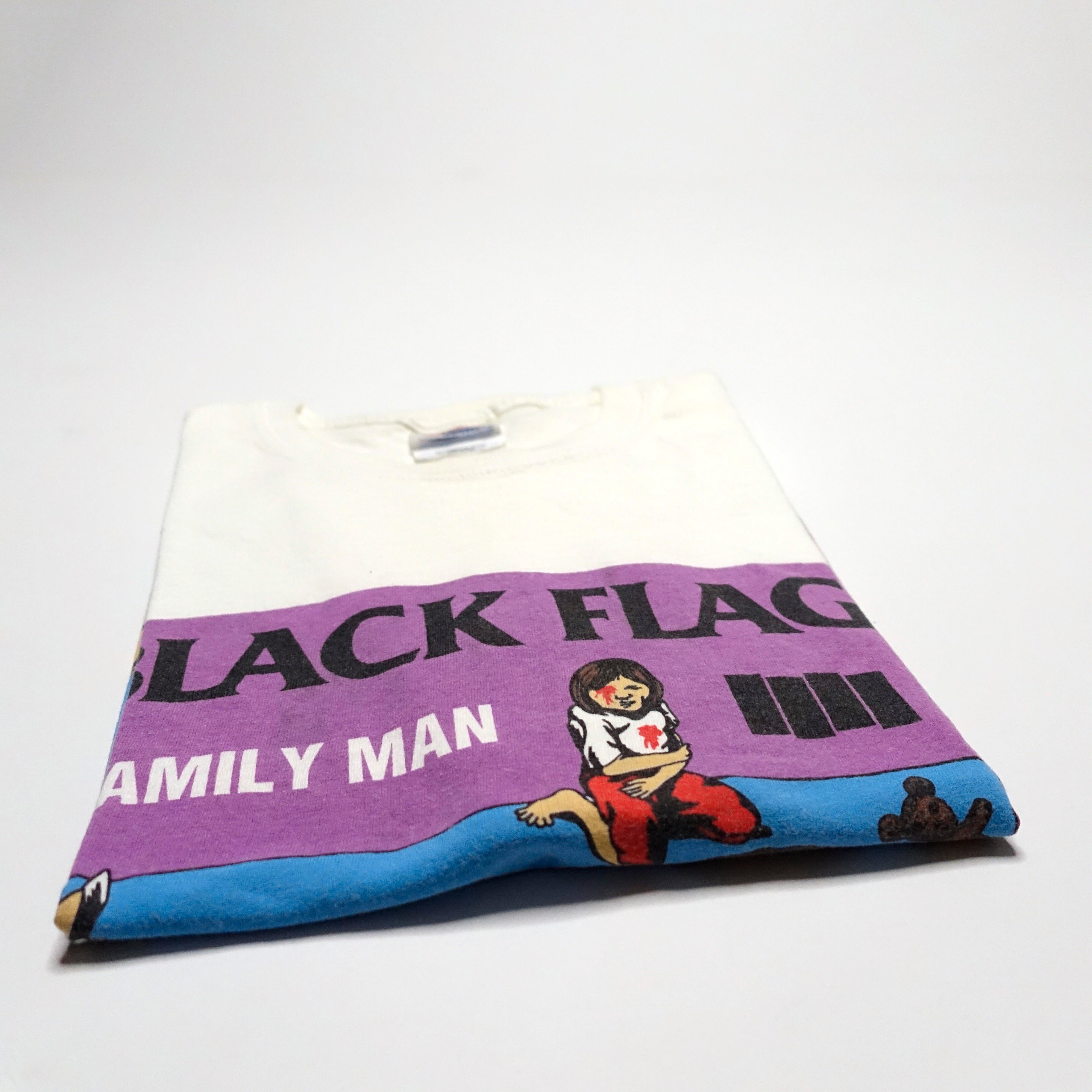 Black Flag - Family Man Tour Shirt Size Large