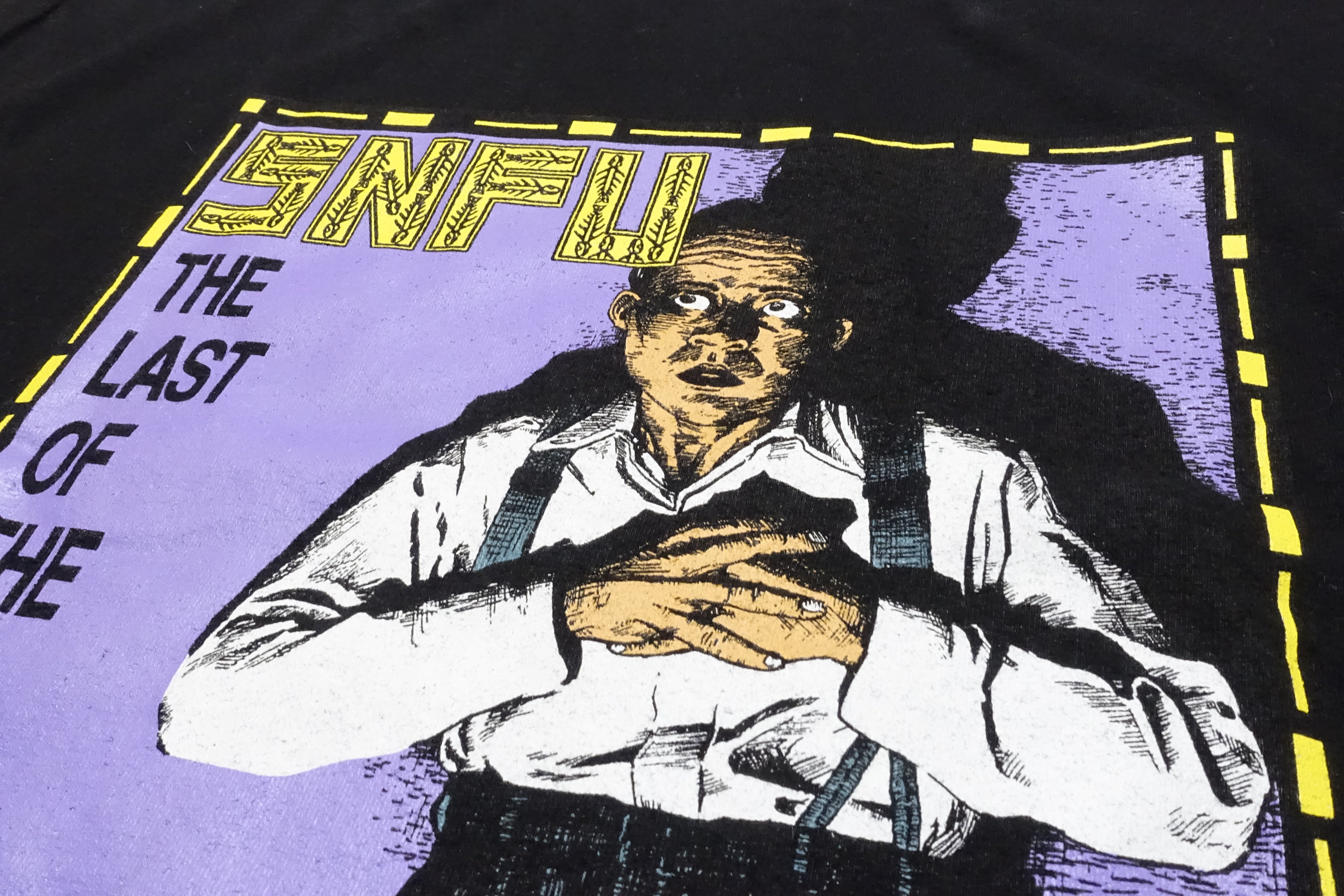 SNFU - The Last Of The Big Time Suspenders Tour Shirt Size Large