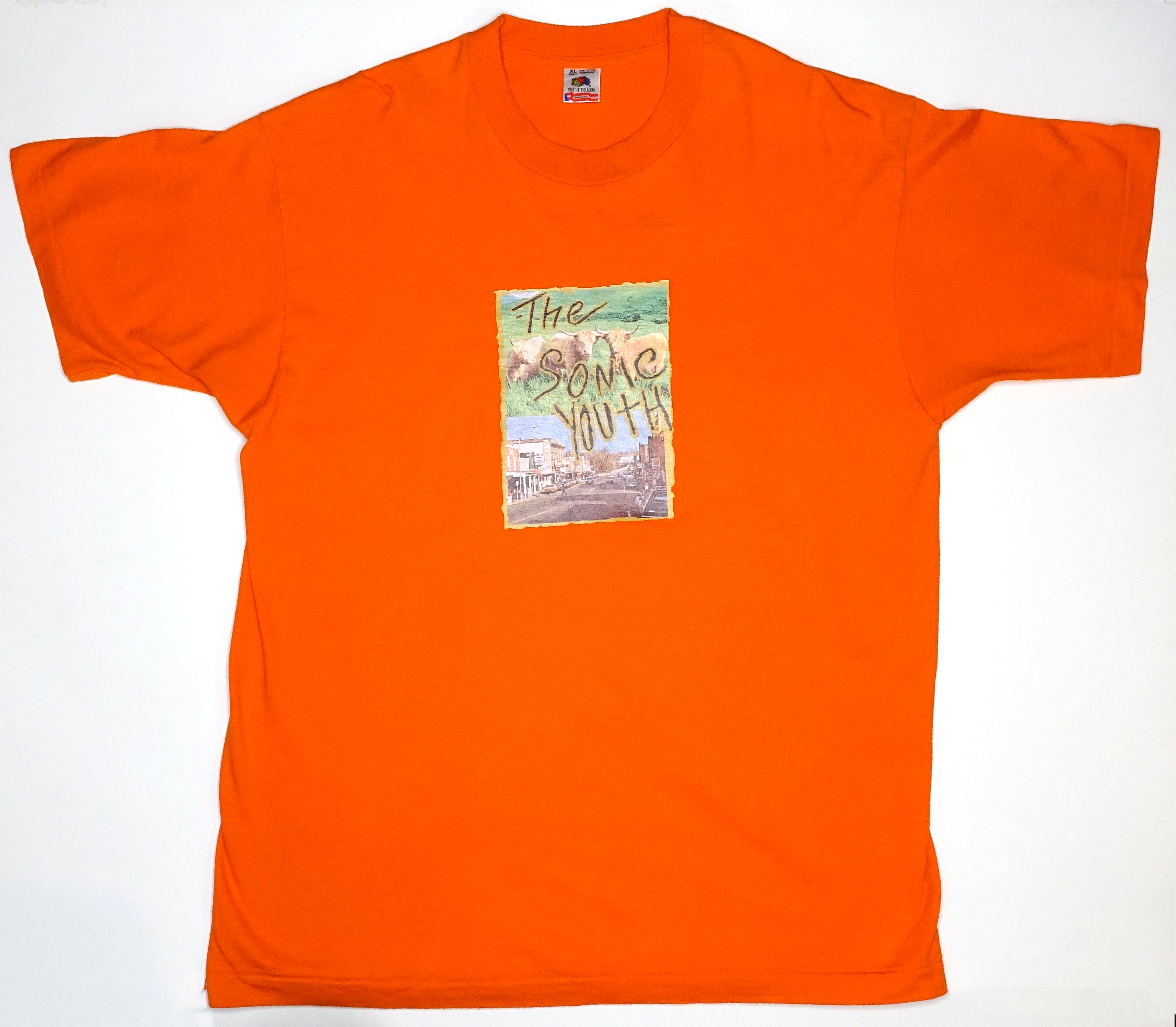 Sonic Youth - Sister Orange 1987 Tour Shirt Size XL