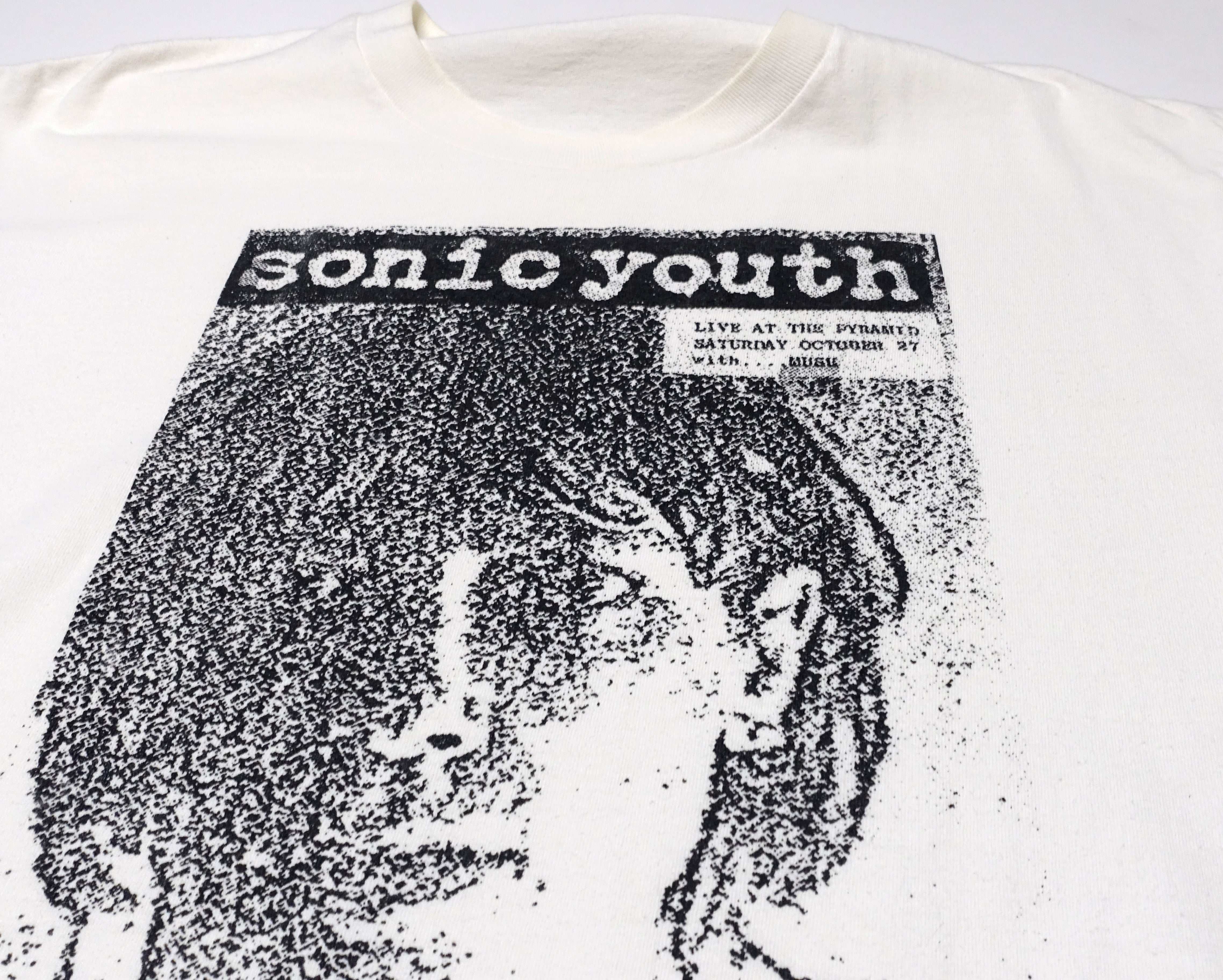Sonic Youth - Live At The Pyramid Tour Shirt Size Large