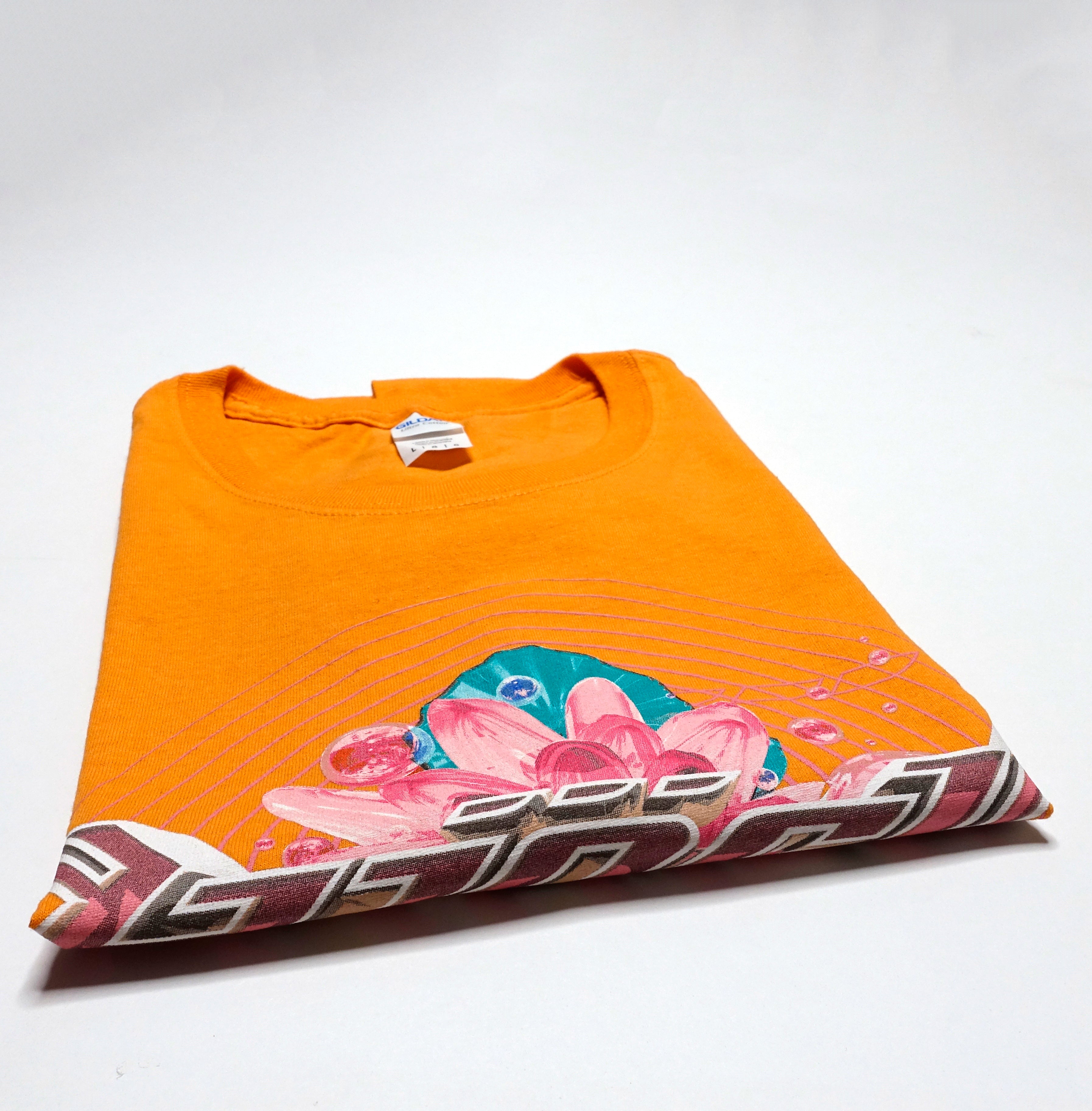 Björk - Post Orange One Little Indian Reproduction Shirt Size Large