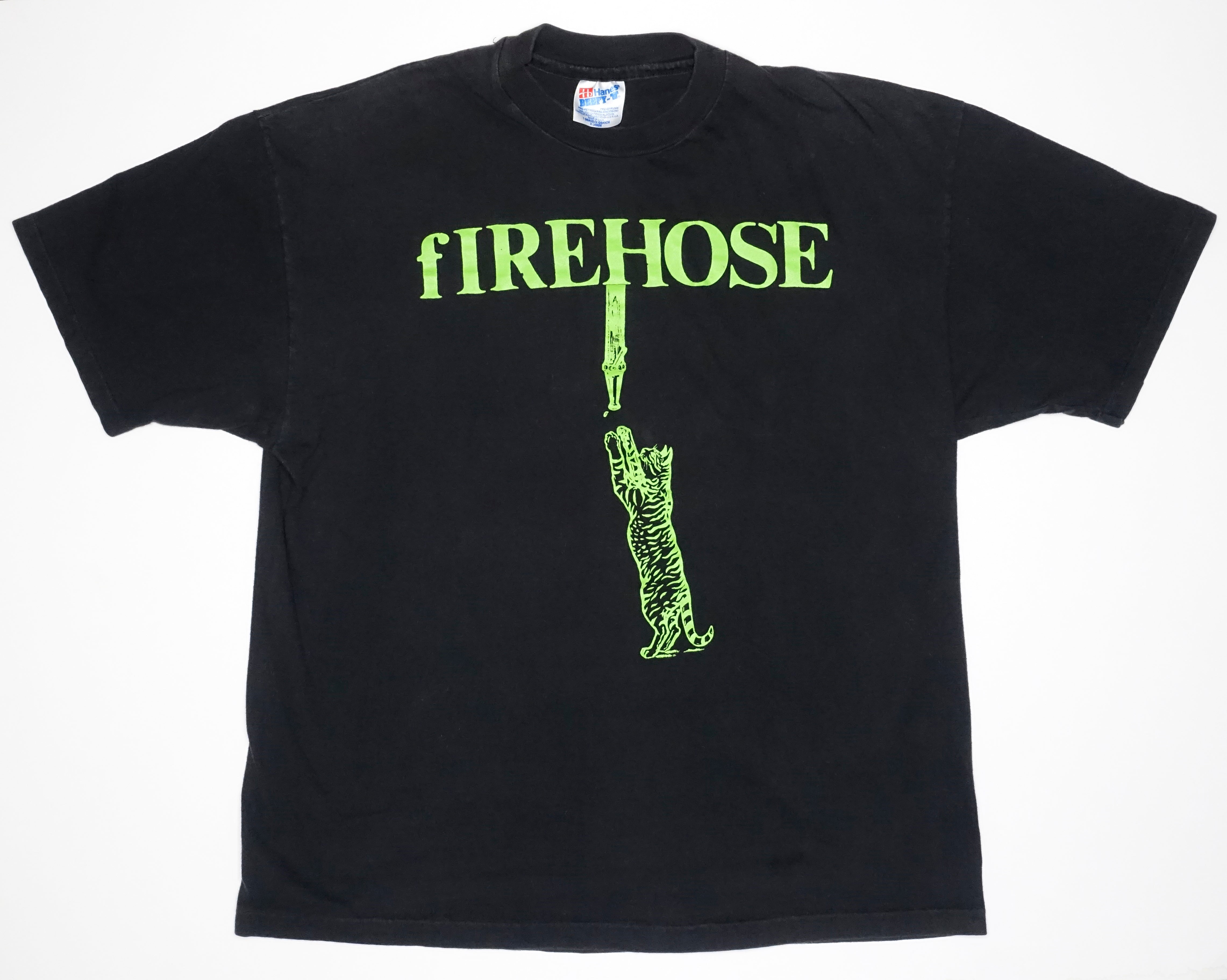 fIREHOSE - Cat & Hose Tour Shirt Size XL / Large