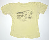 fIREHOSE / Sonic Youth - 1986 Flaming Telepaths Tour Shirt Size Medium