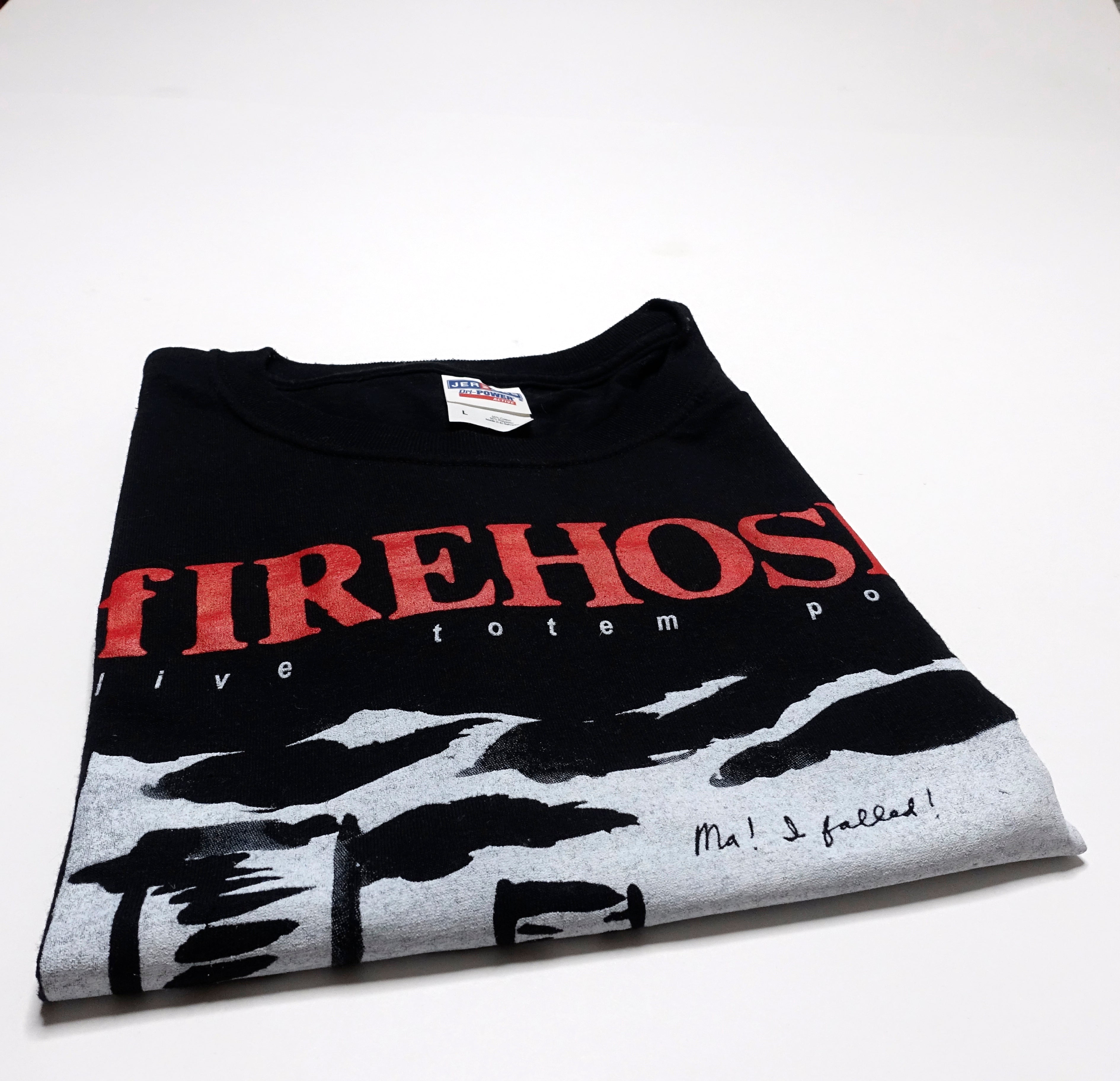fIREHOSE - Live Totem Pole EP Tour Shirt Size Large (Bootleg By Me)