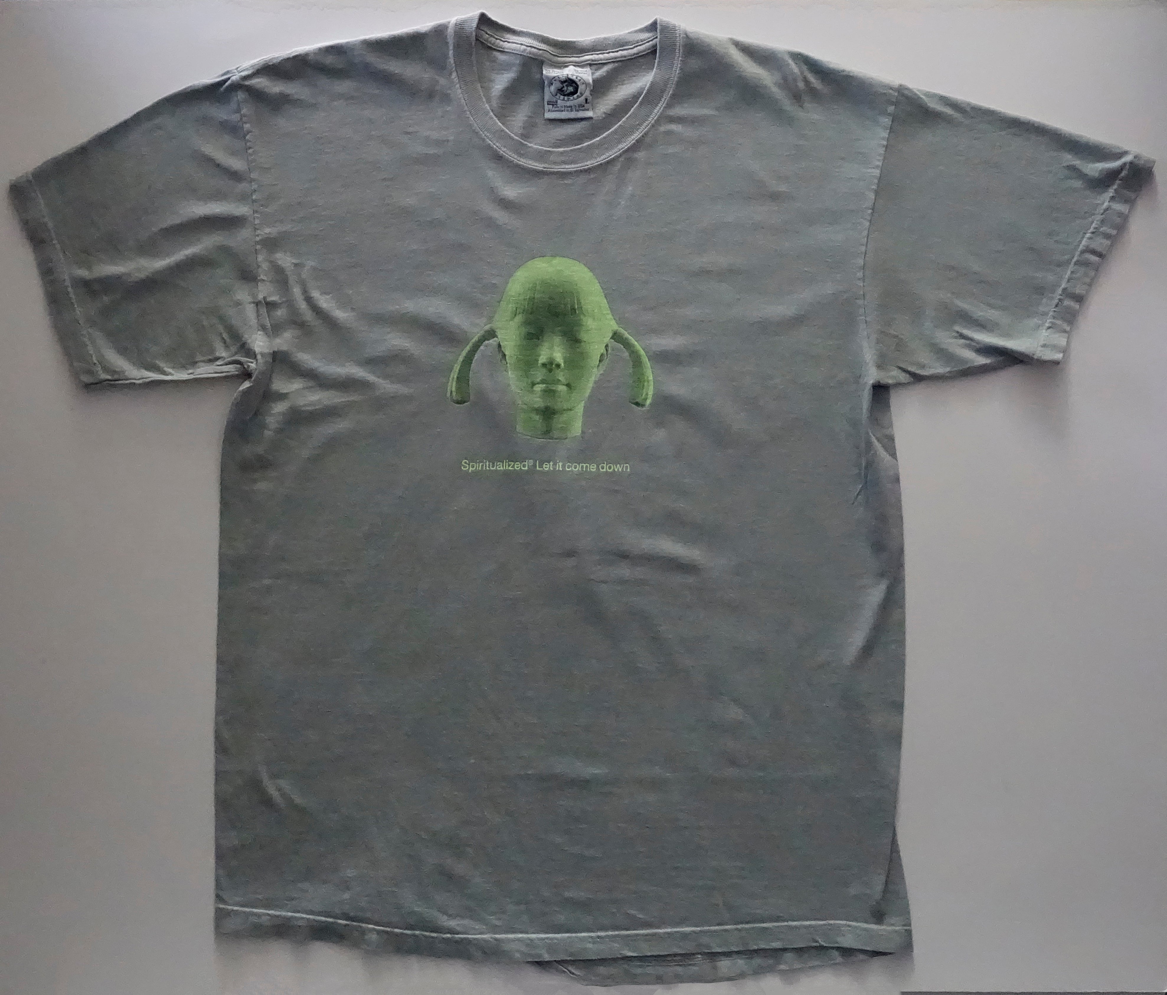 Spiritualized® - Let It Come Down Glow In The Dark 2001 Tour Shirt Size Large