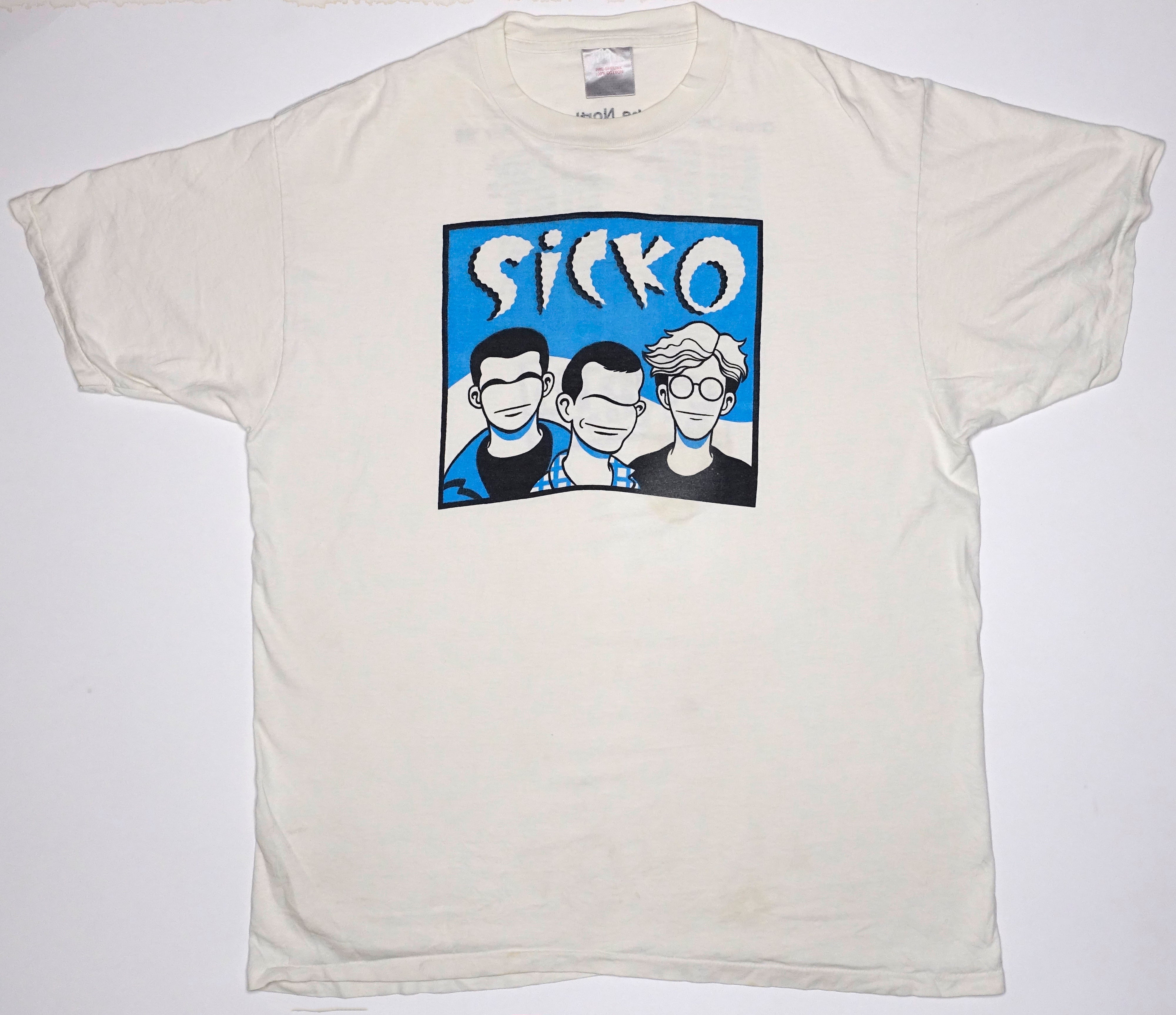 Sicko - Count Me Out /  Great Chefs Of the Northwest 1996 Tour Shirt Size XL