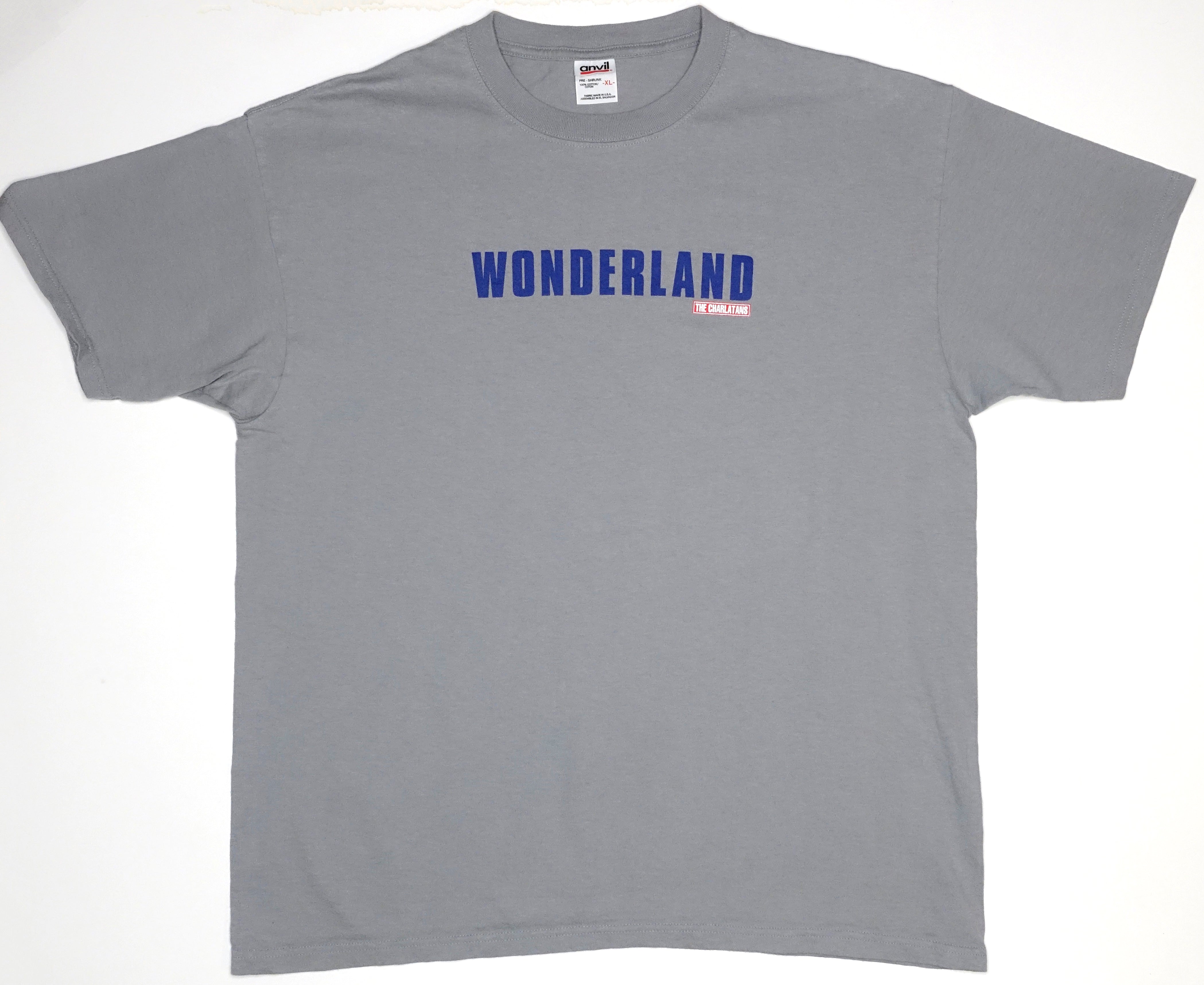 Charlatans - Wonderland 2001 Tour Shirt Size XL