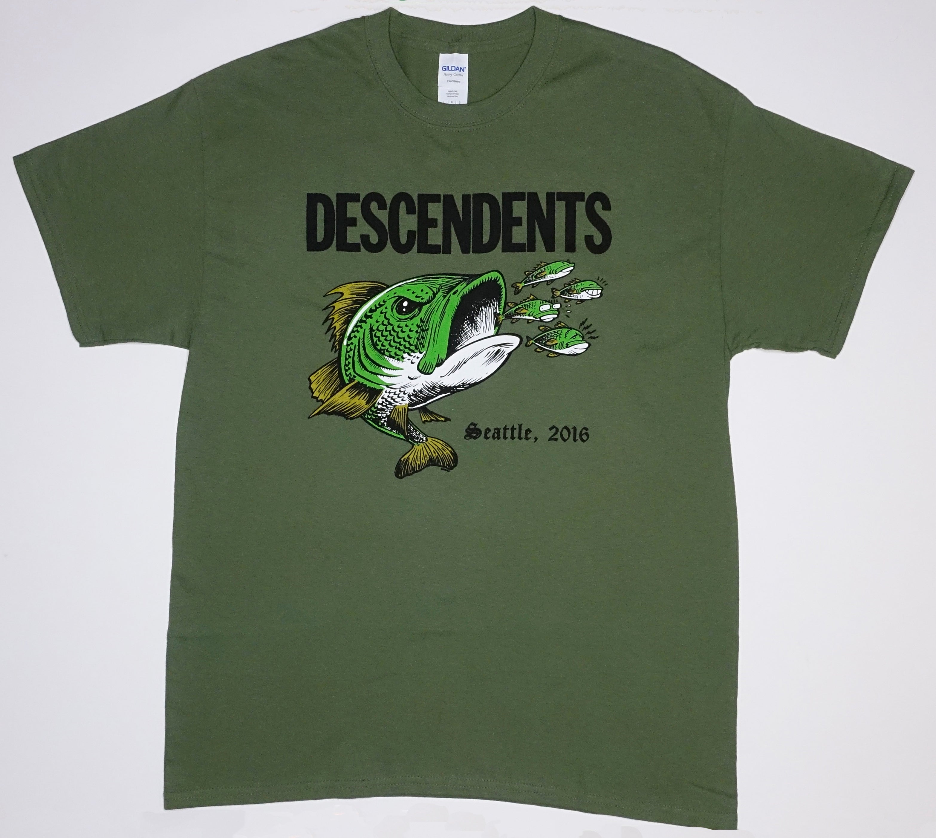 Descendents - Seattle 2016 Night 2 Tour Shirt Size Large