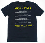 Morrissey - World Peace Australia 2015 Tour Shirt Size Large