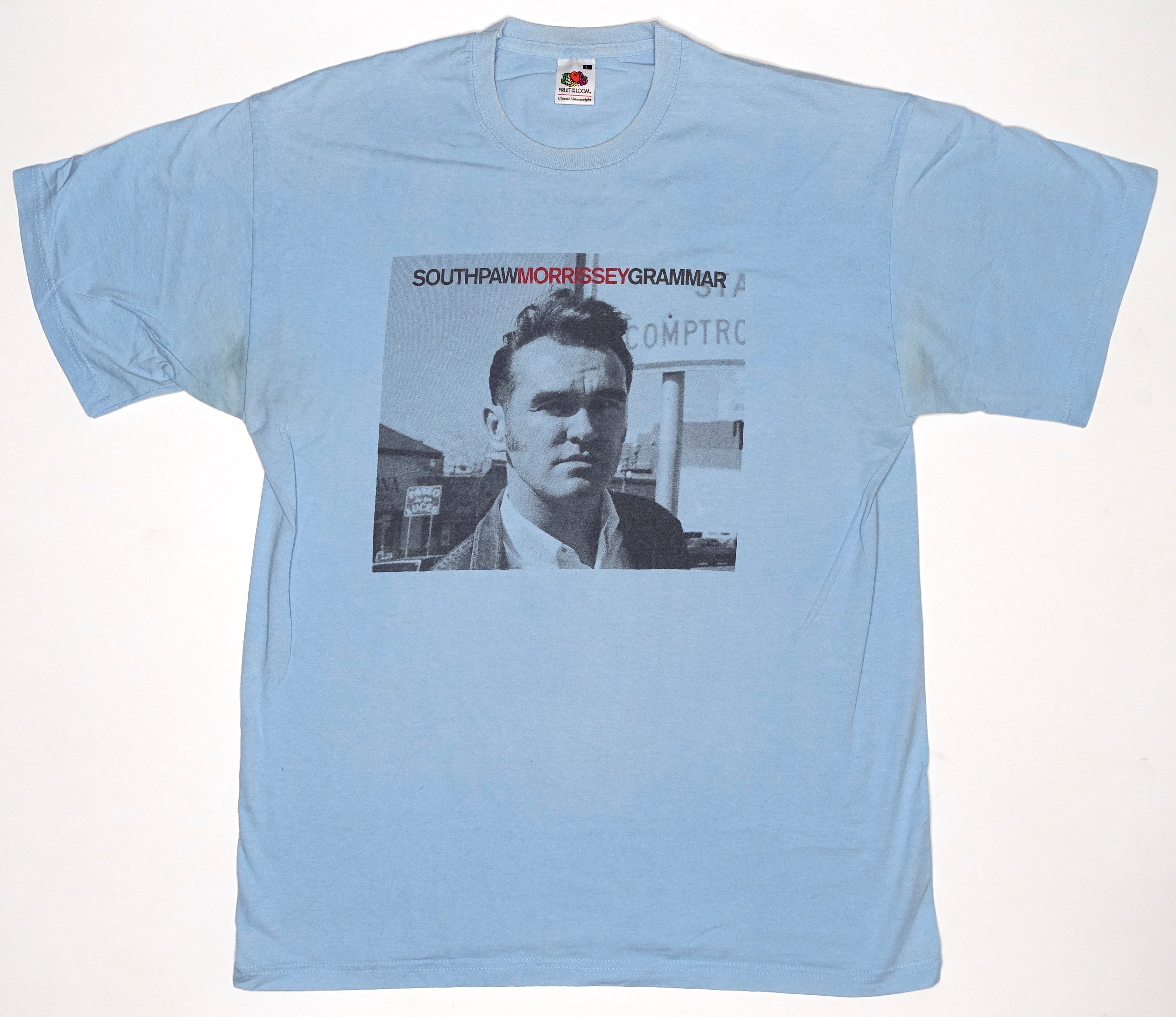Morrissey - Southpaw Grammar Tour Of Refusal EU 2009 Tour Shirt Size Large