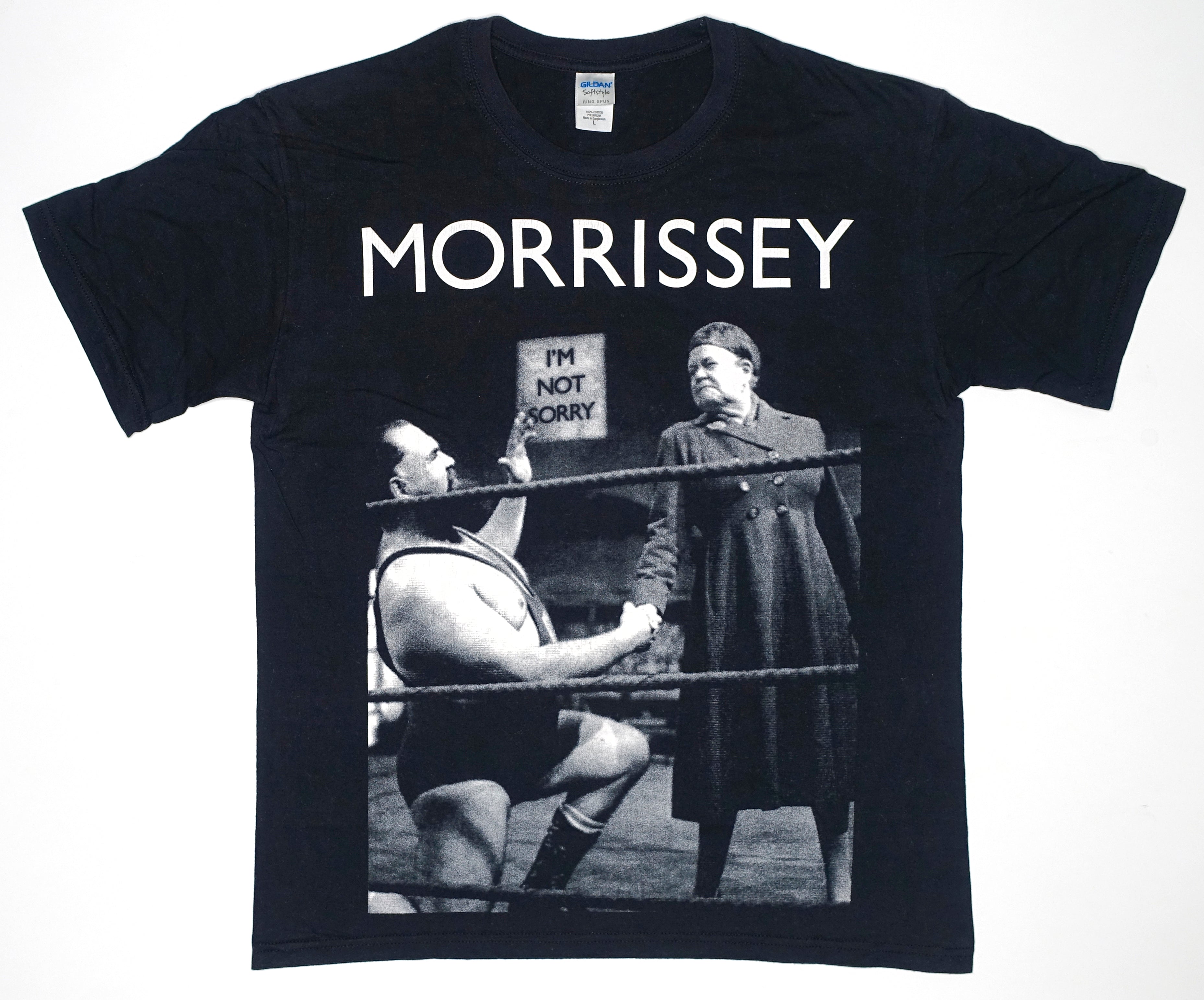 Morrissey - I'm Not Sorry Wrestler Tour Shirt Size Large
