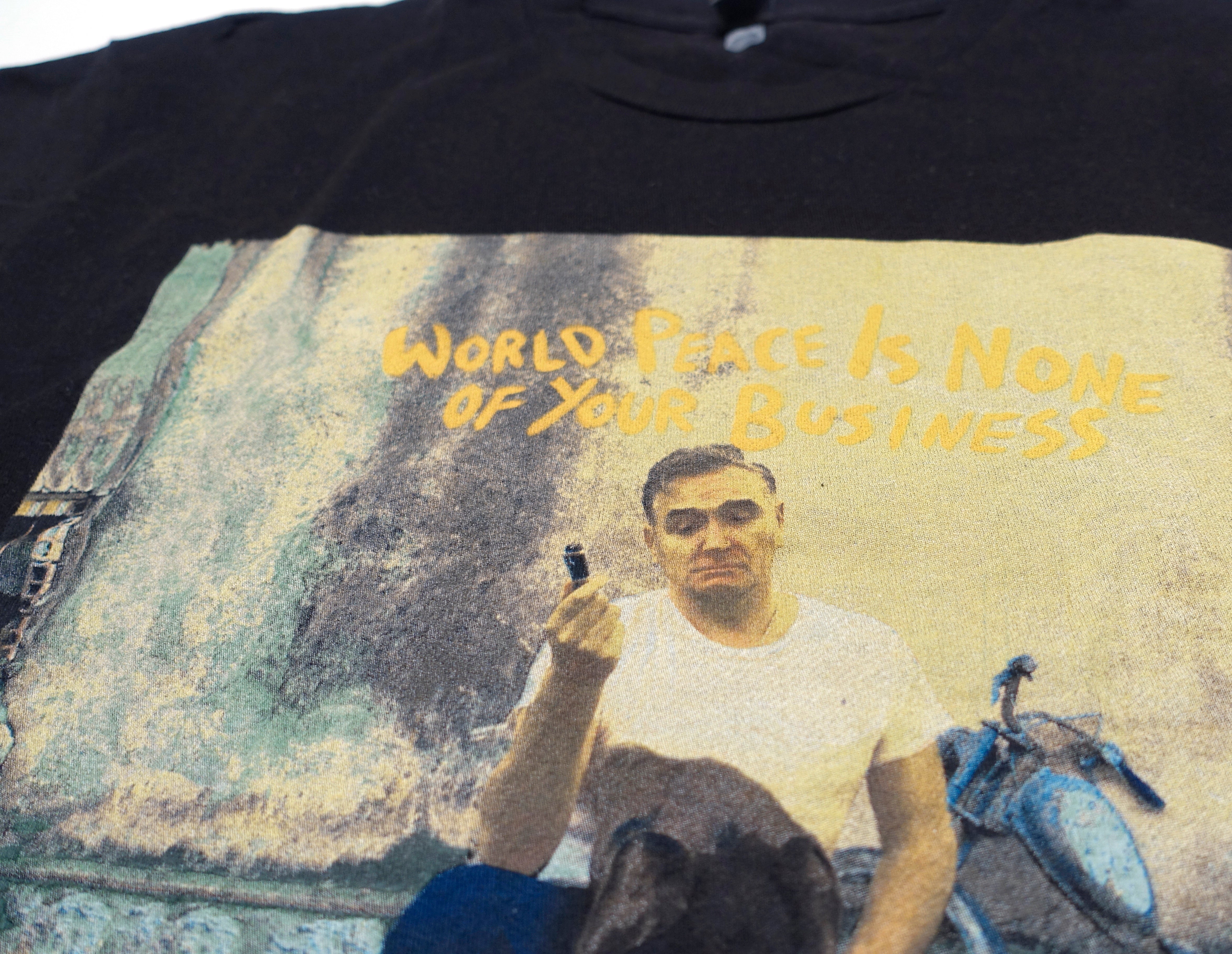 Morrissey - World Peace Is None Of Your Business Pre-Order Shirt Size Large