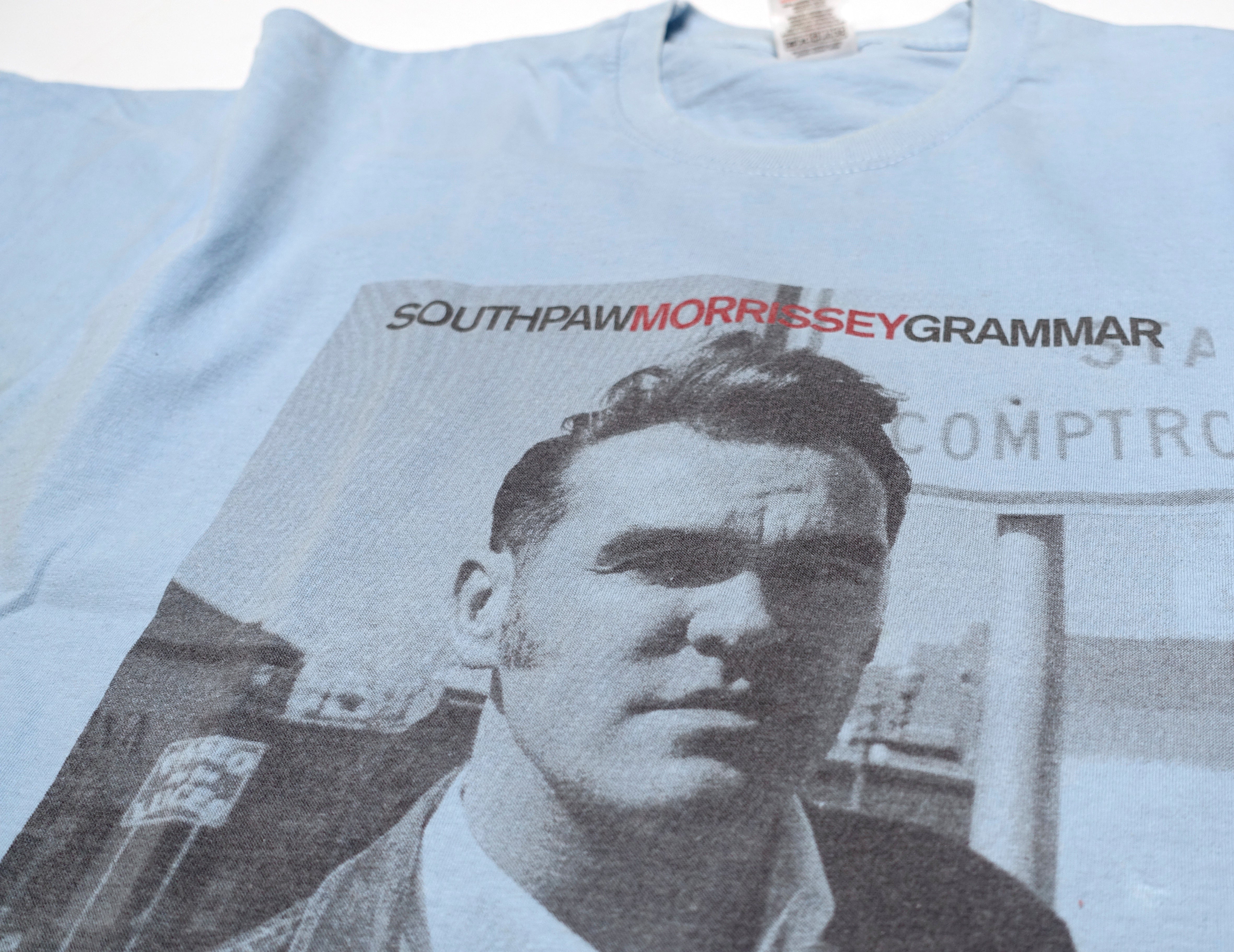 Morrissey - Southpaw Grammar Tour Of Refusal EU 2009 Tour Shirt Size Large