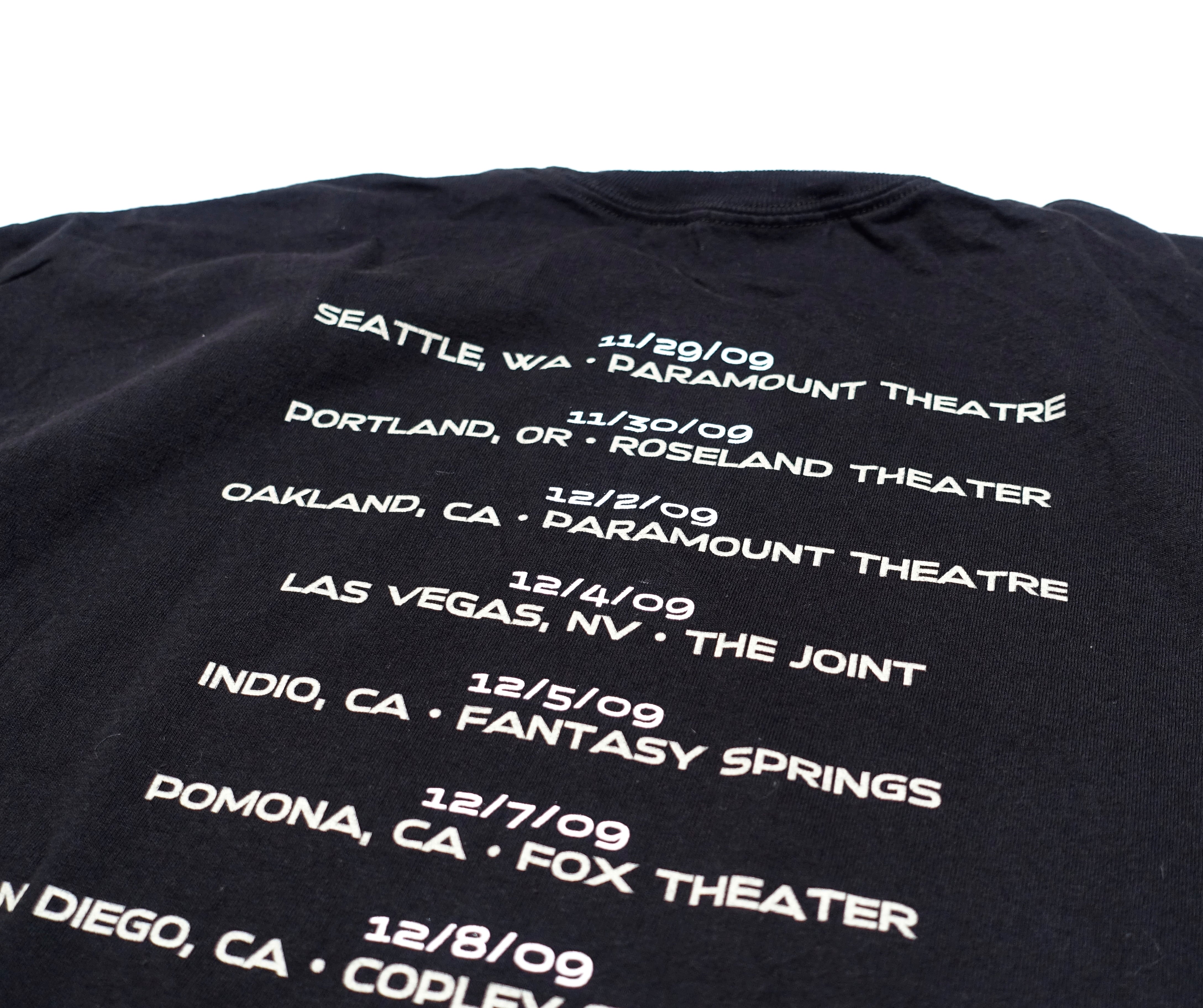 Morrissey - Swords 2009 West Coast US Tour Shirt Size XL