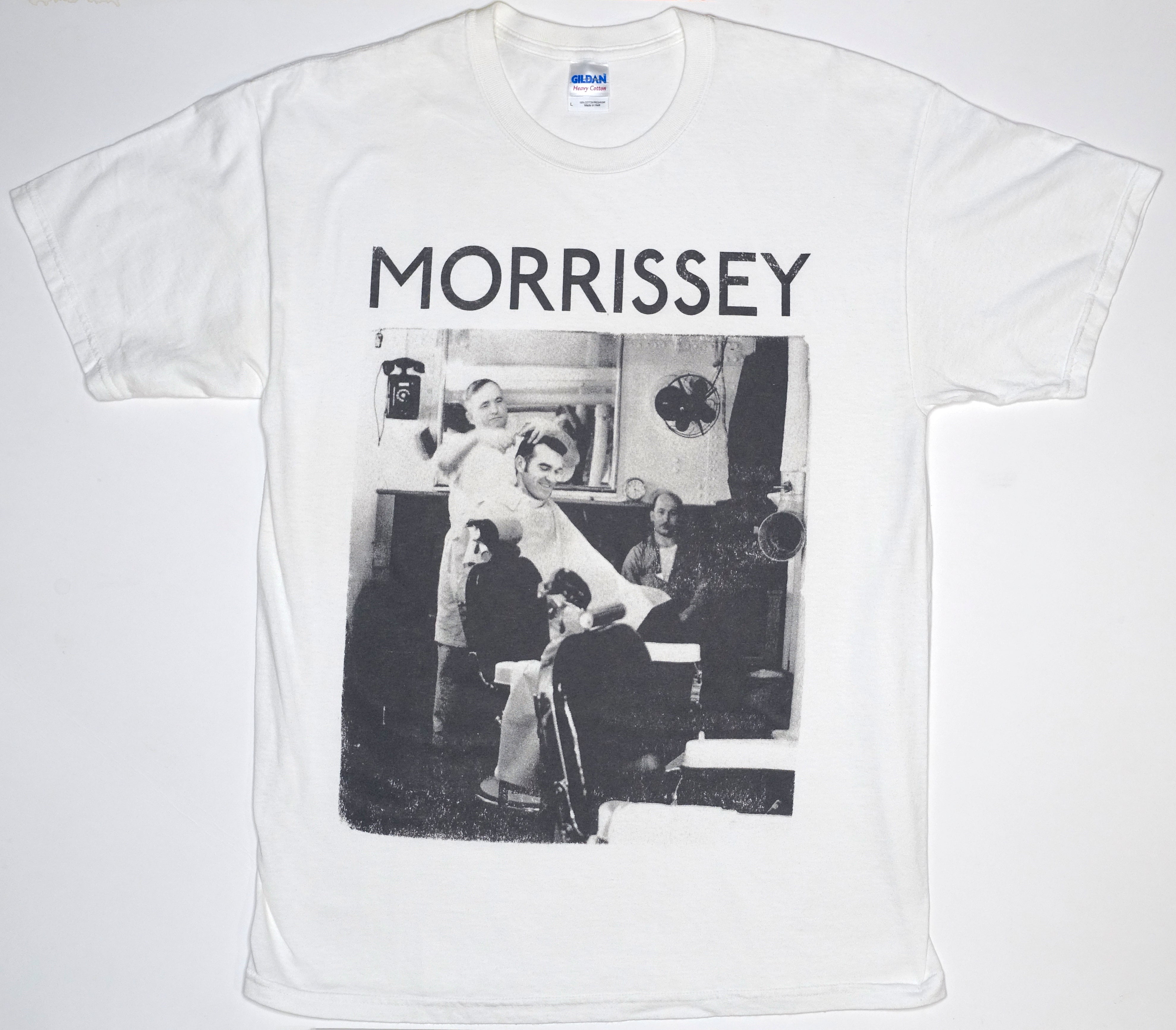 Morrissey - Barbershop Moz Tour Shirt Size Large