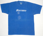 Morrissey - 2002 Old English Font Tour Shirt Size Large