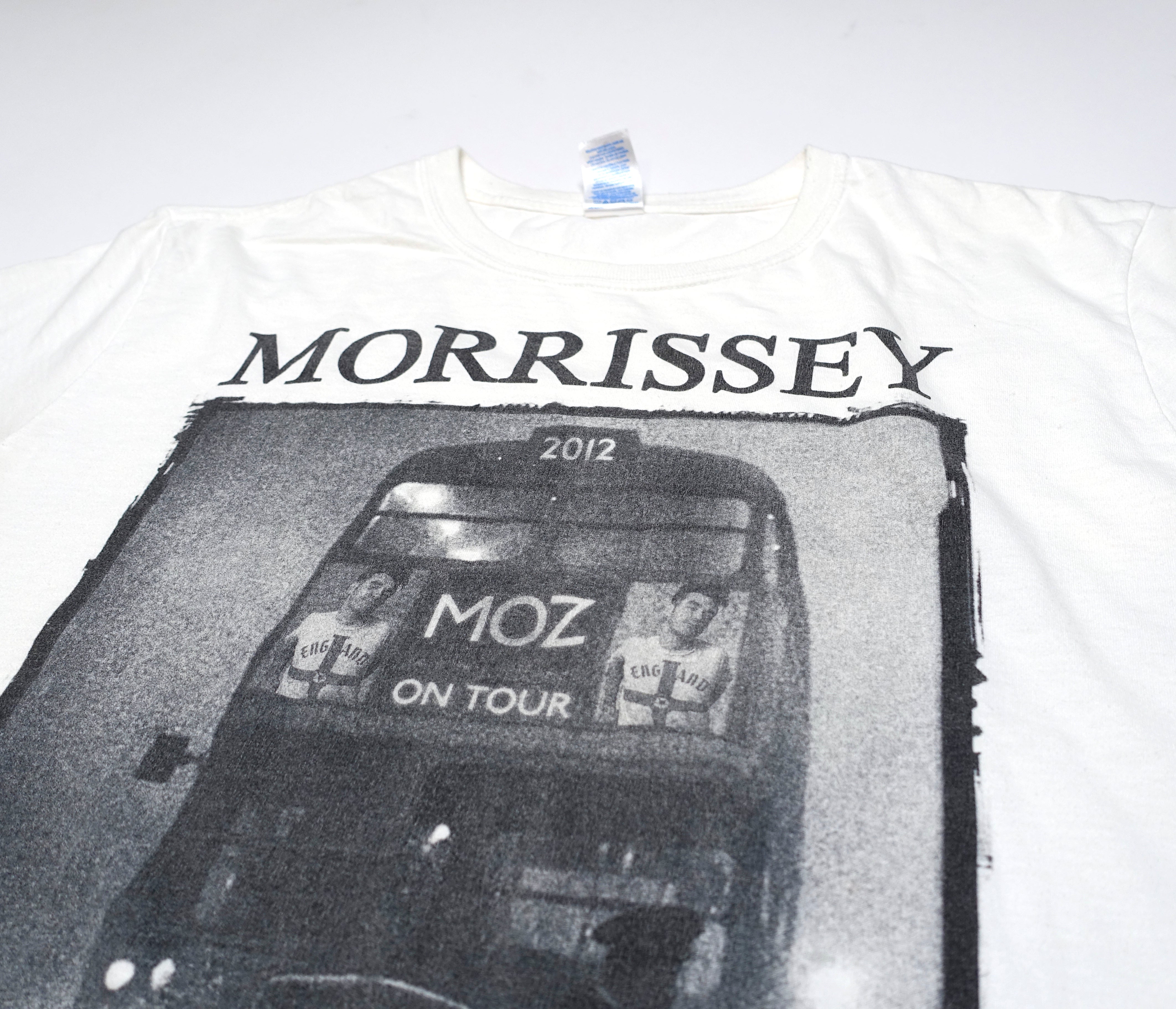Morrissey - Double Decker Bus Tour Shirt Size Large