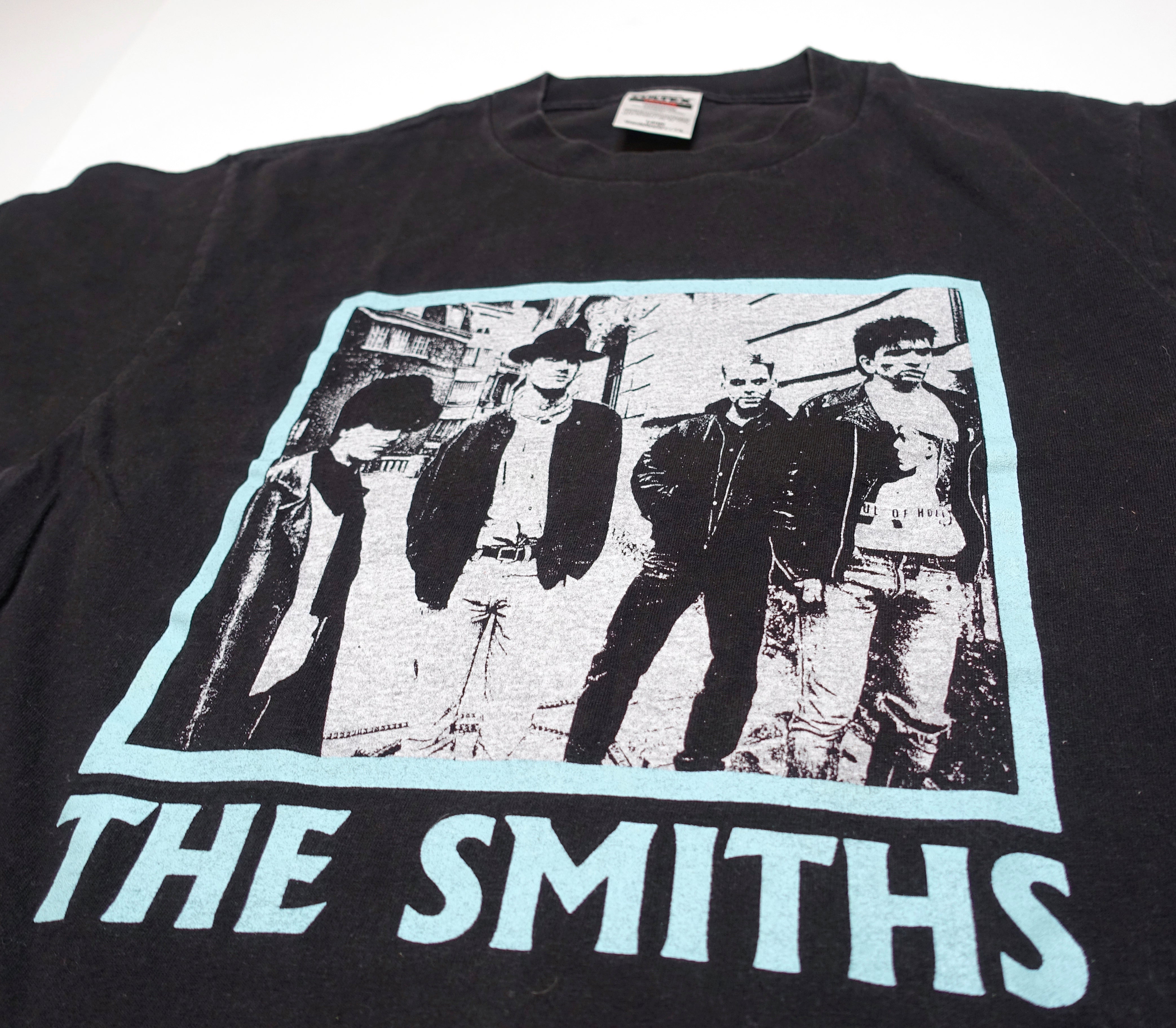 the Smiths - Band Portrait / Meat Is Murder  90's Bootleg Shirt Size Large