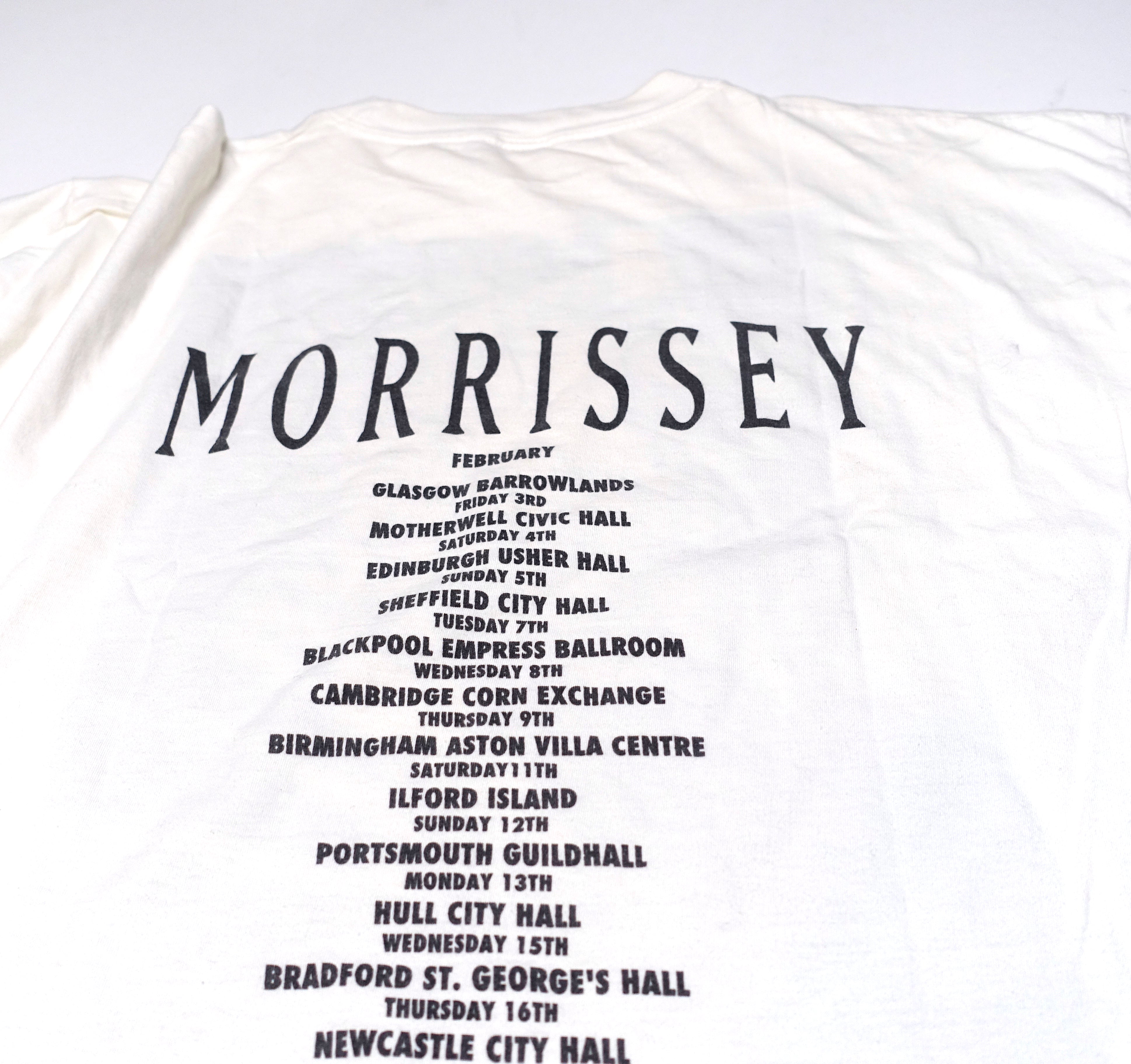 Morrissey - The More You Ignore Me The Closer I Get UK 1994 Tour Tour Shirt Size XL / Large