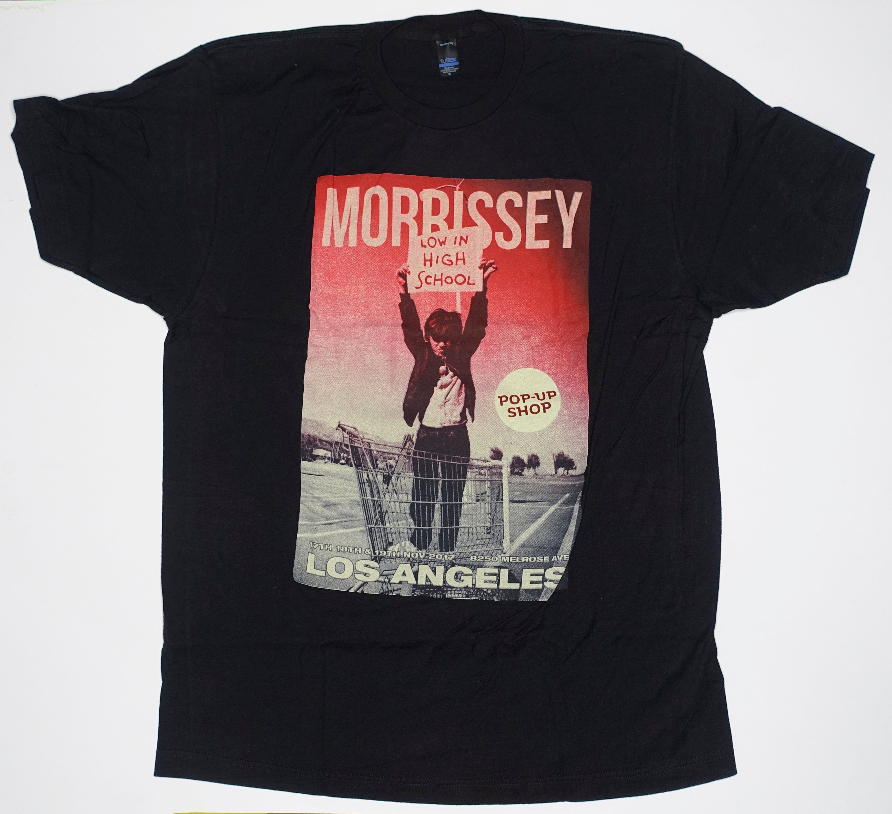 Morrissey - Low In High School LA Pop Up Store Shirt Size XL
