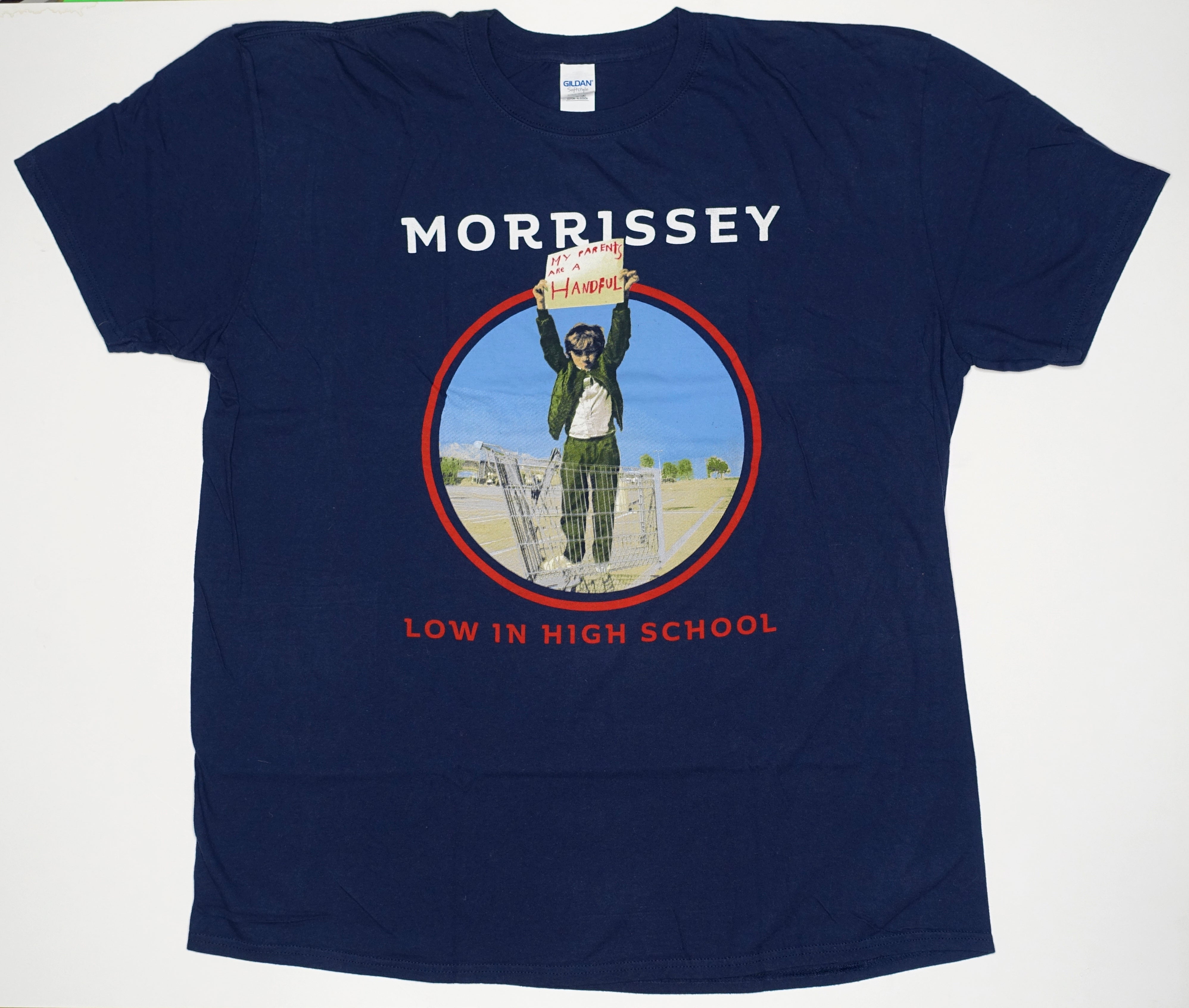 Morrissey - Low In High School Tour Shirt Size XXL