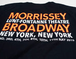 Morrissey - Broadway 2019 Tour Shirt Size Large W/Playbill
