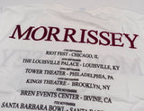 Morrissey - North American 2016 Tour Shirt Size Large