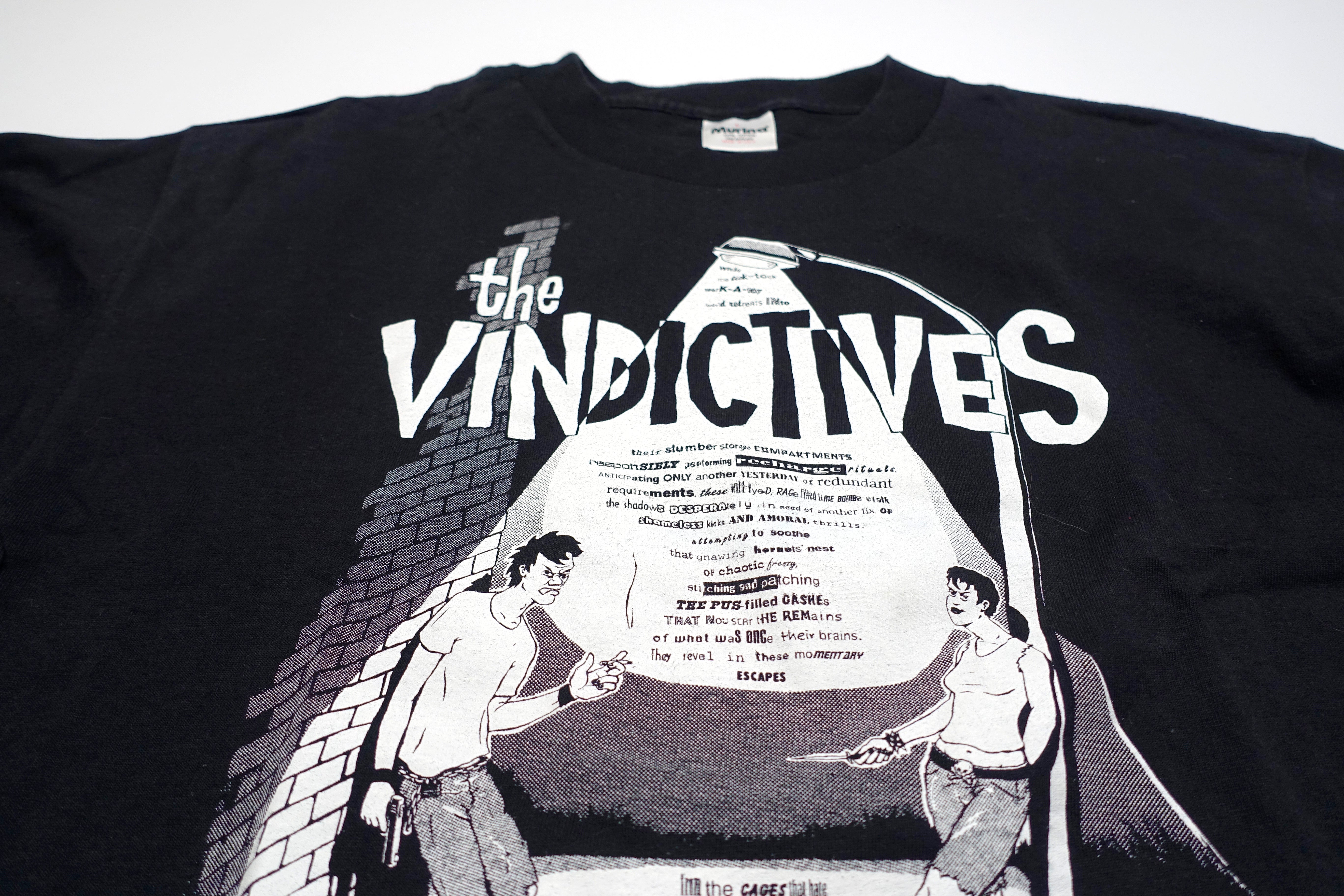 the Vindictives ‎– Alarm Clocks 1995 Tour Shirt Size Large
