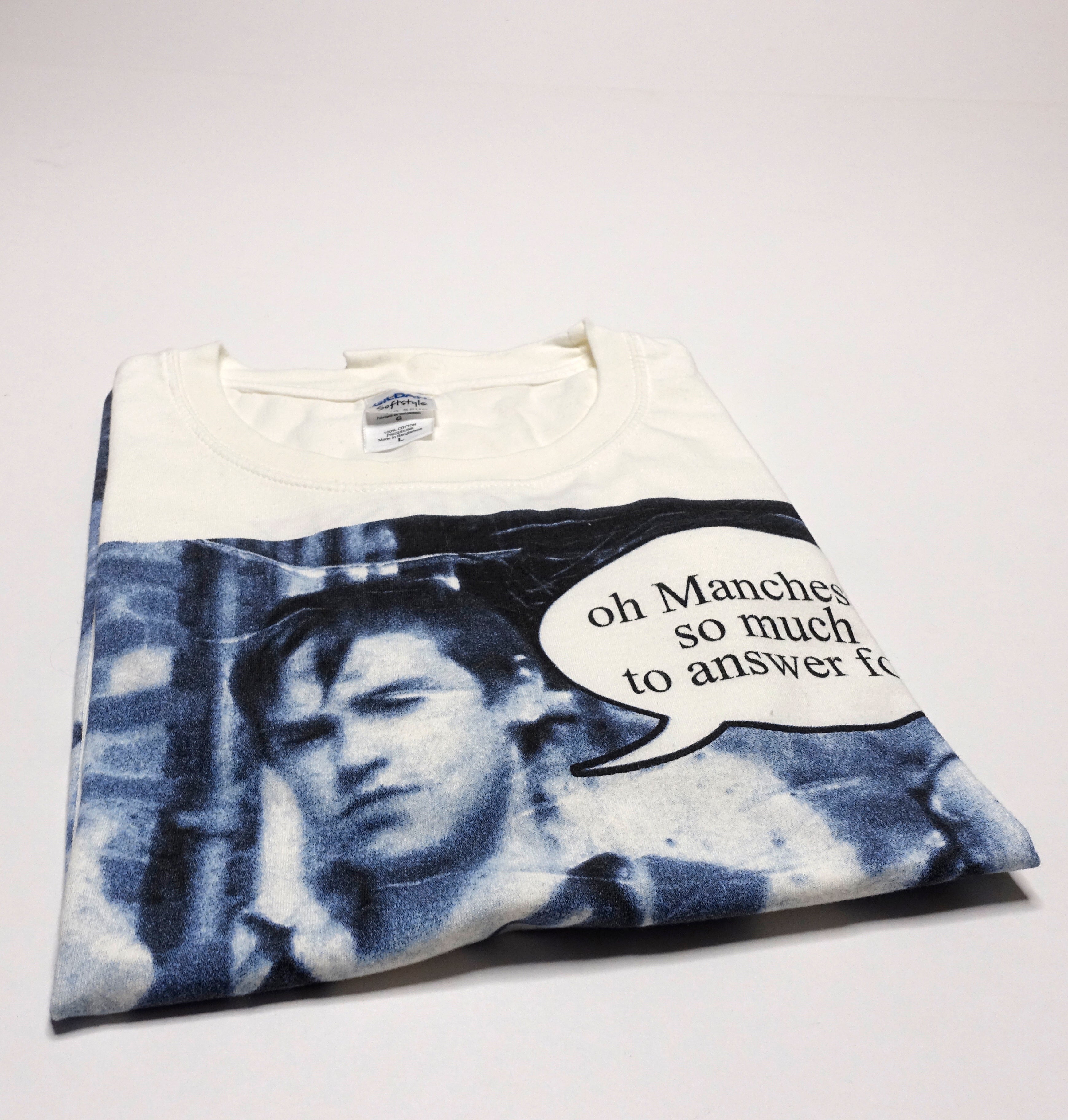 Morrissey - Oh Manchester So Much To Answer For Tour Shirt Size Large