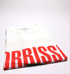 Morrissey - White Shirt Moz Tour Shirt Size Large / XL