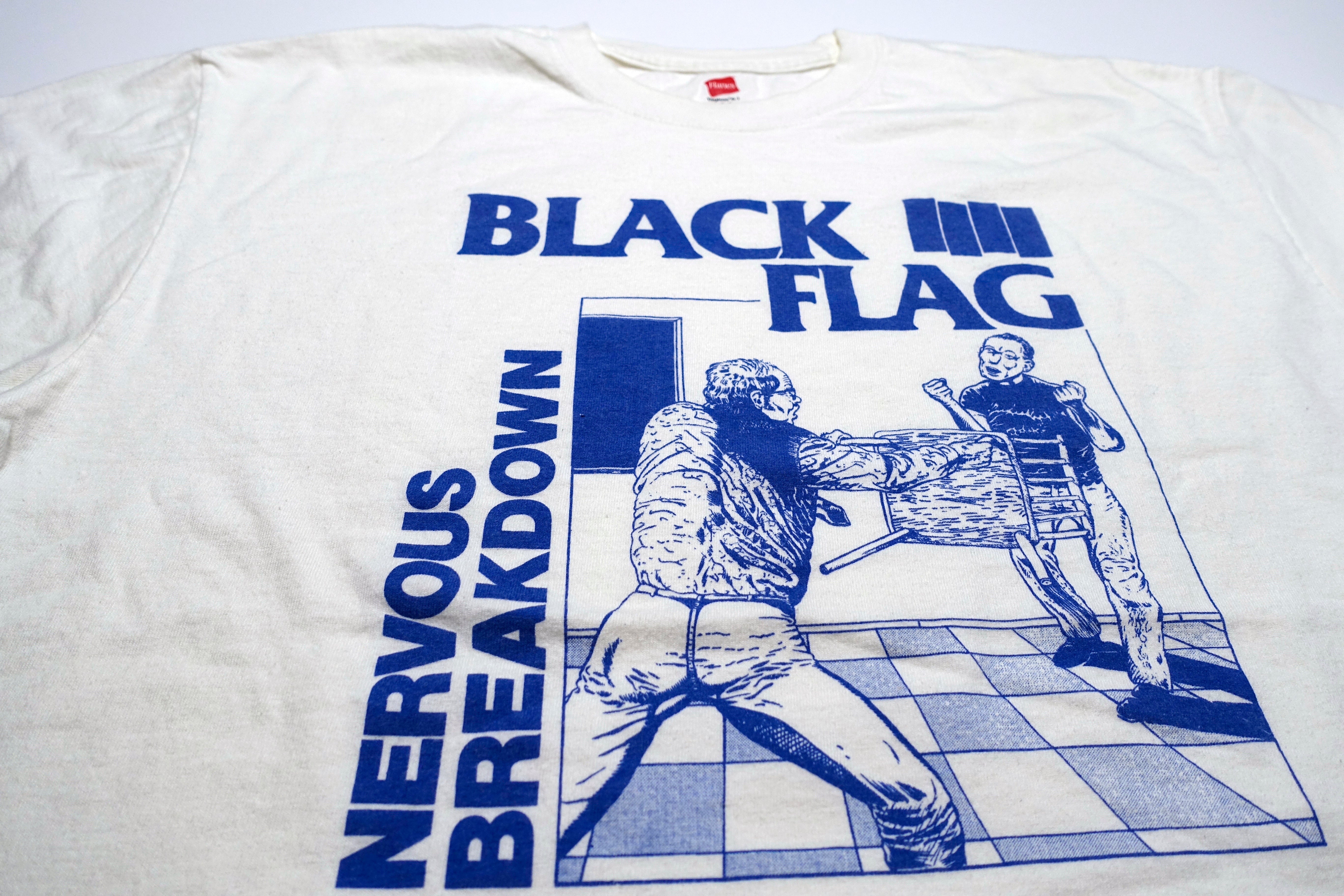 Black Flag - Nervous Breakdown 00's SST Mailorder Shirt Size Large