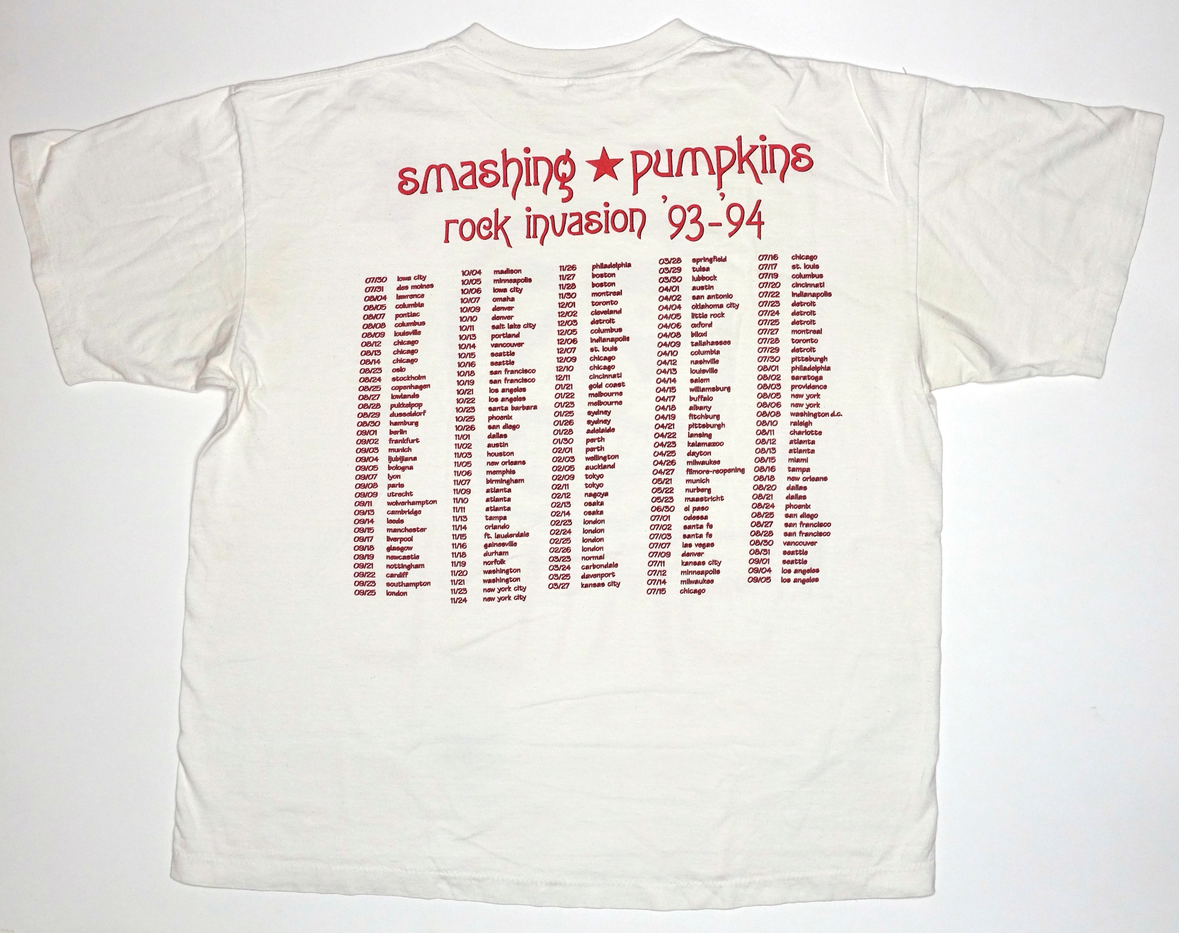 Smashing Pumpkins - Disarm / Siamese Dream 1993-94 World Tour Shirt Size XL