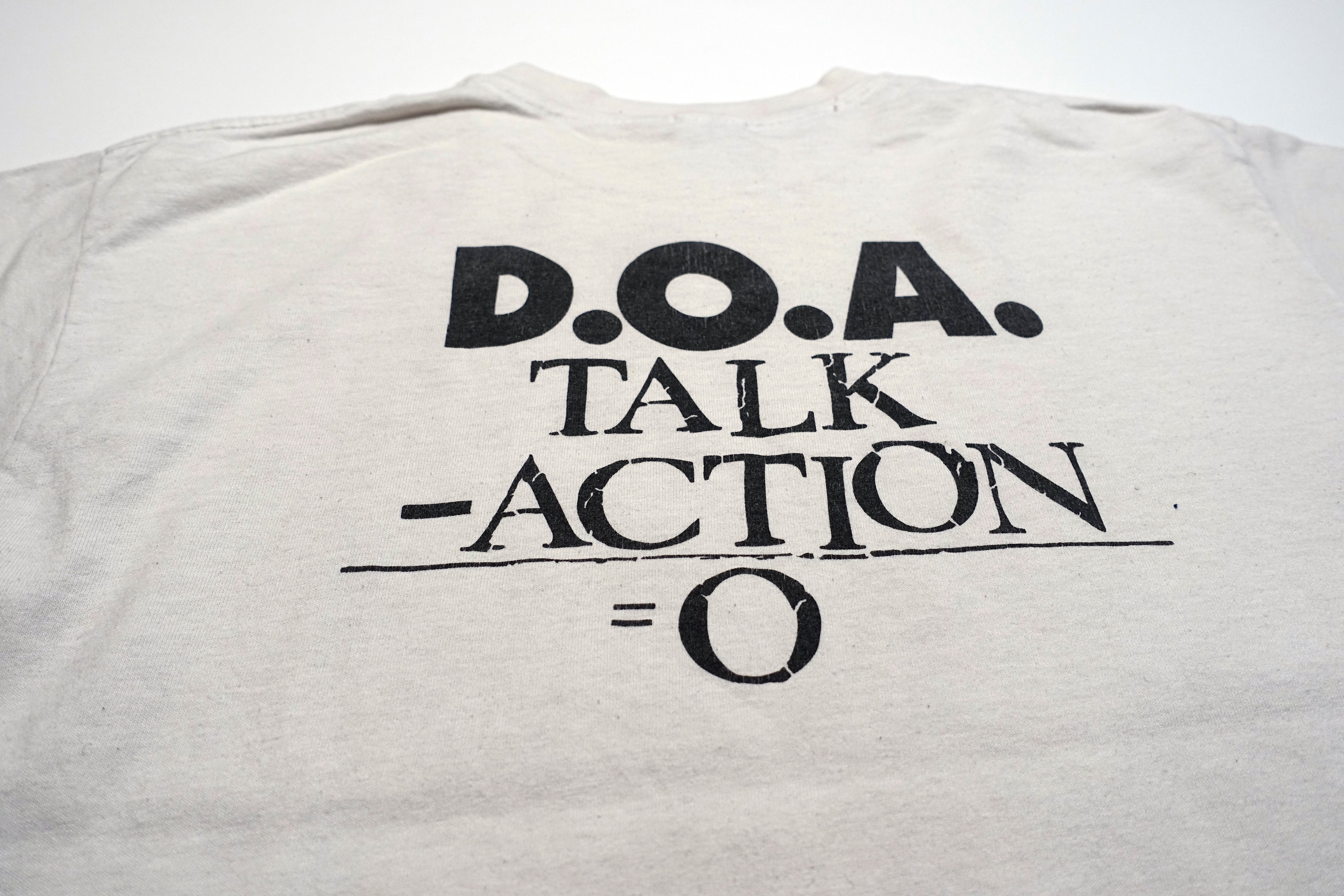 D.O.A. - Talk-Action=0 Tour Shirt Size Large