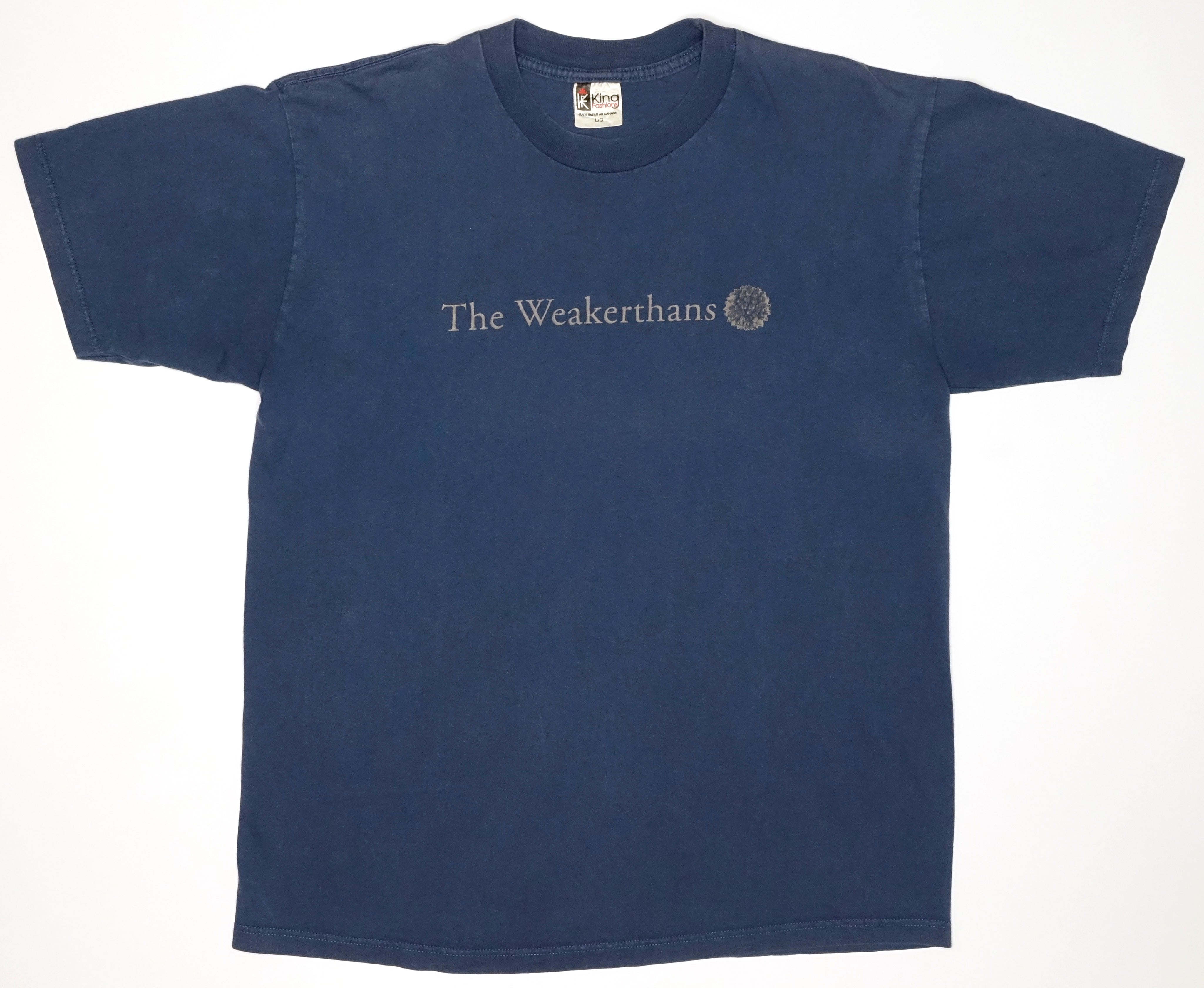 Weakerthans ‎– Left And Leaving 2000 Tour Shirt Size Large