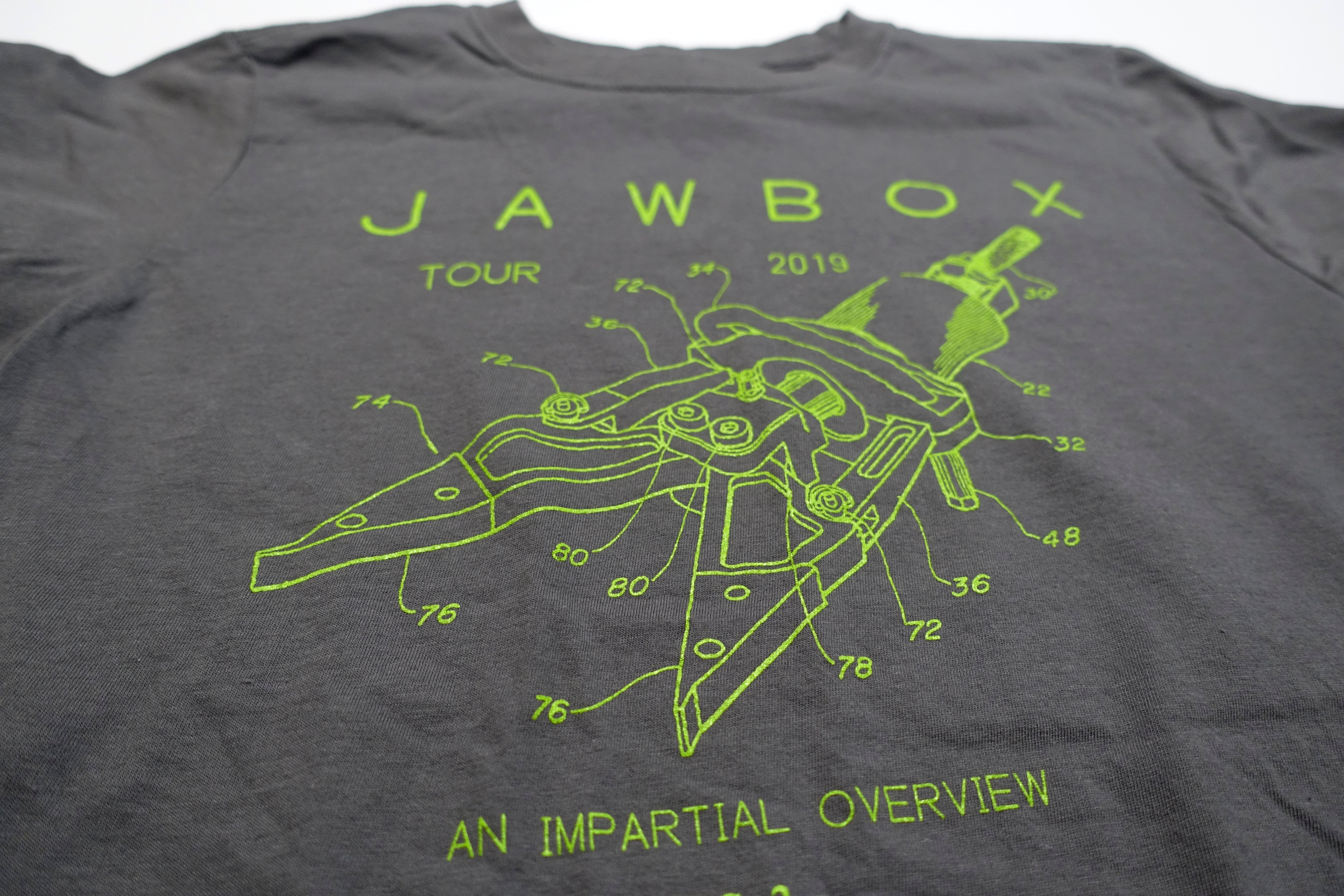 Jawbox - An Impartial Overview 2019 Tour Shirt Size SMALL