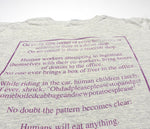 Doc Hopper - Sweetums 1992 Tour Shirt Size XL