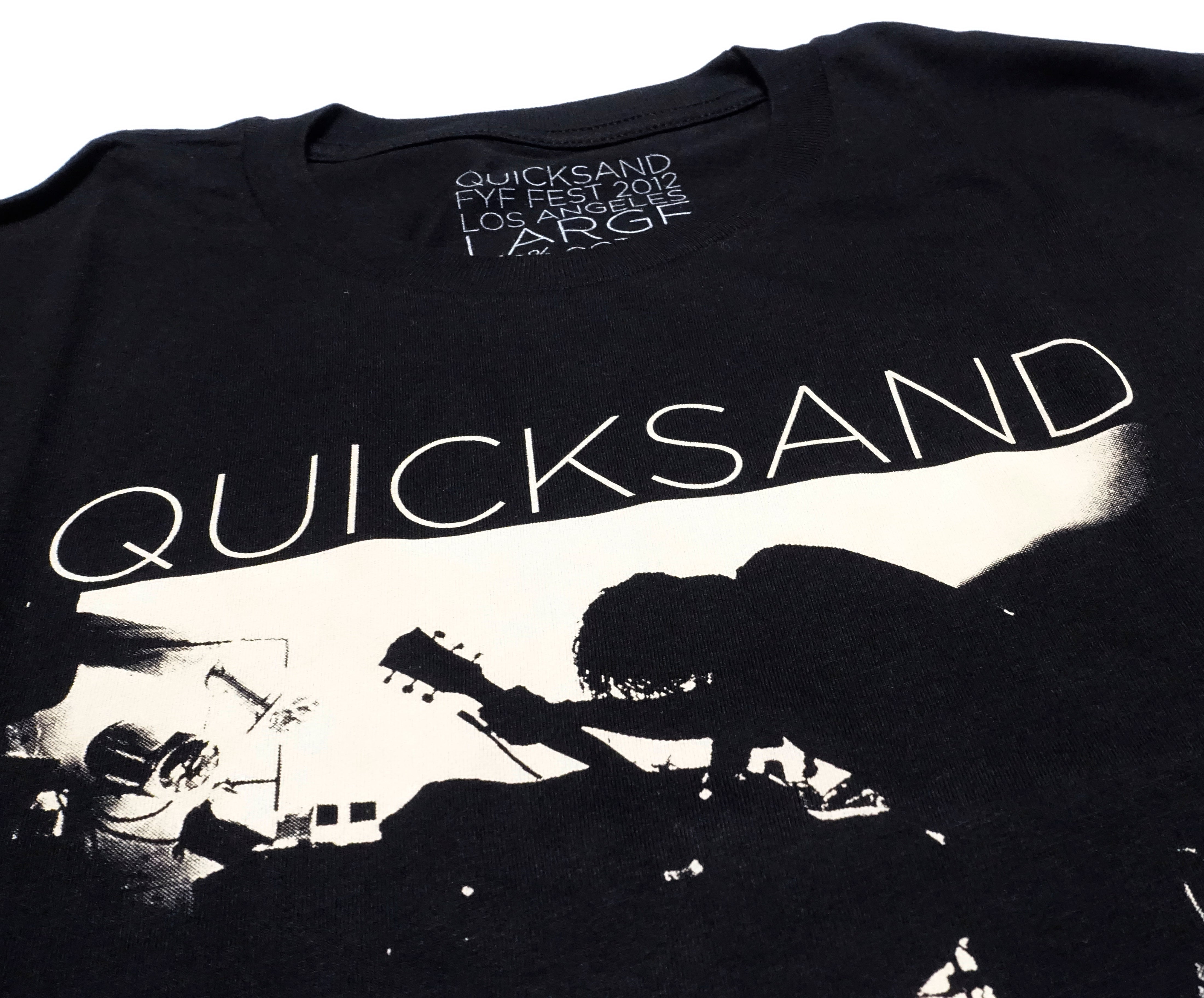 Quicksand ‎–  FYF Live Photo 2012 Tour Shirt Size Large