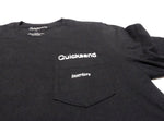 Quicksand ‎–  Interiors Pocket 2017 Tour Shirt Size Large
