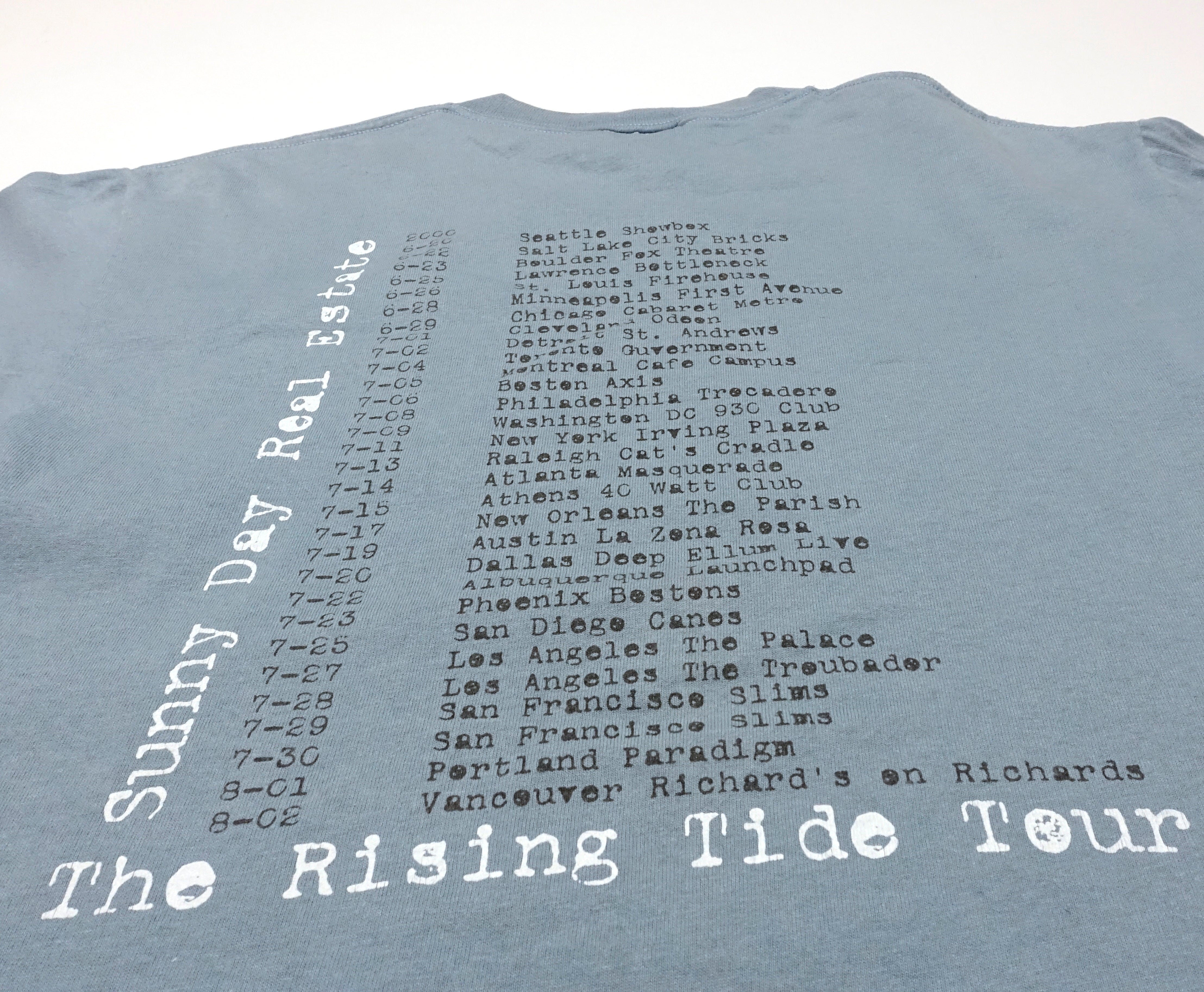 Sunny Day Real Estate ‎– the Rising Tide 2000 Tour Shirt Size Medium